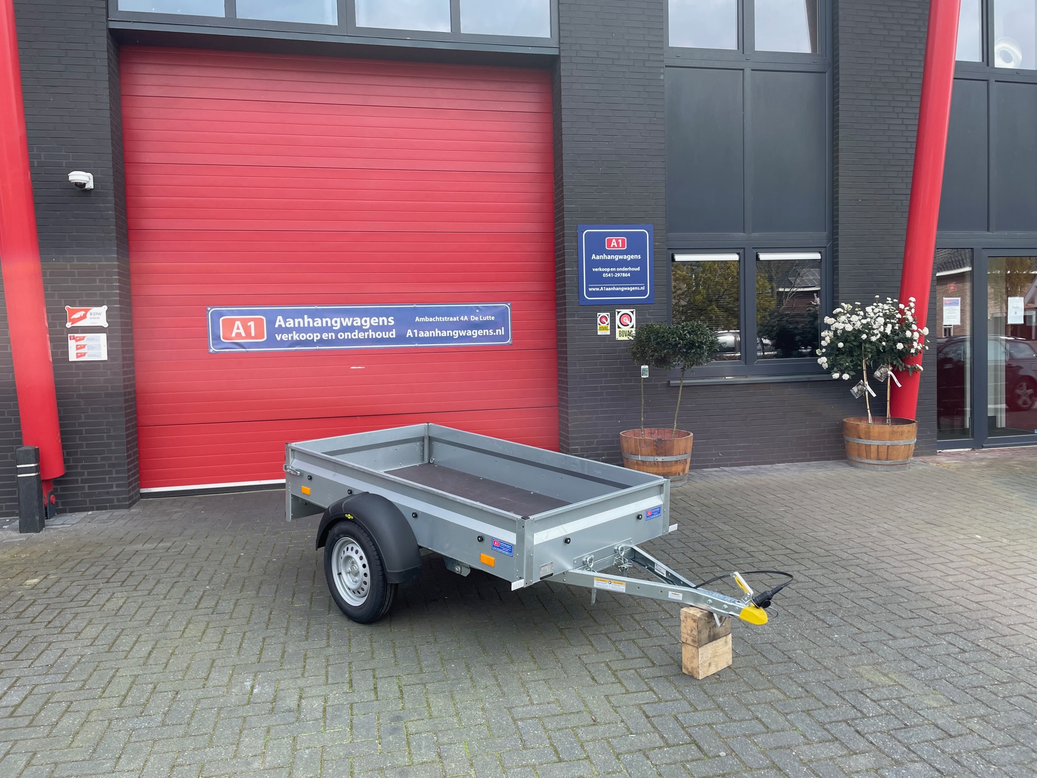 Humbaur Steely DK enkel-as bakwagen