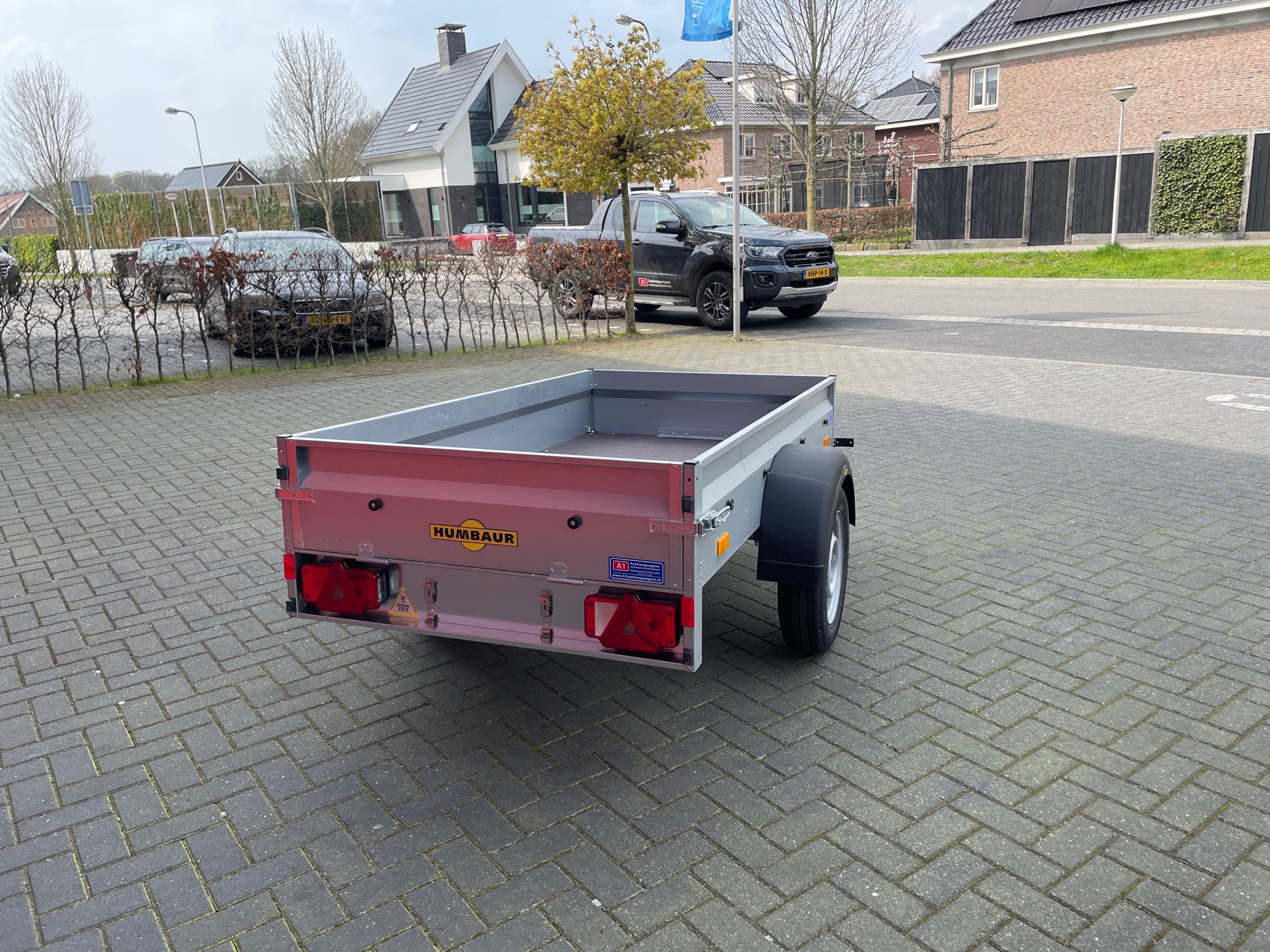 Humbaur Steely DK enkel-as bakwagen