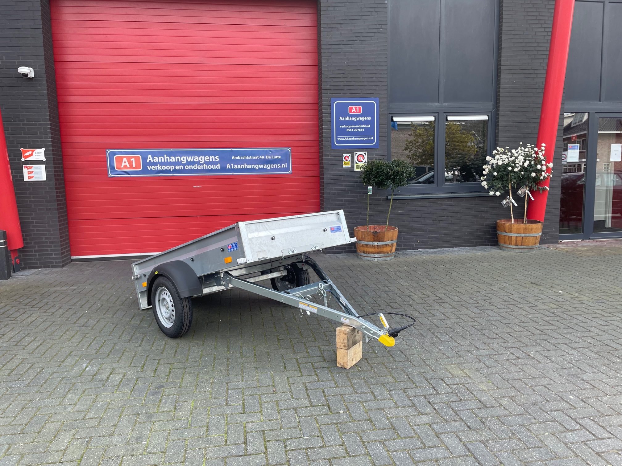 Humbaur Steely DK enkel-as bakwagen