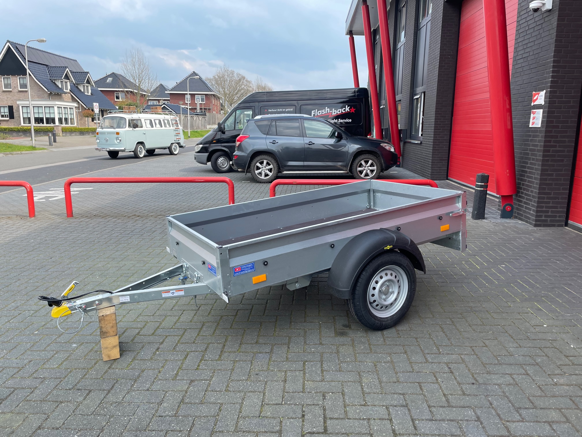 Humbaur Steely DK enkel-as bakwagen