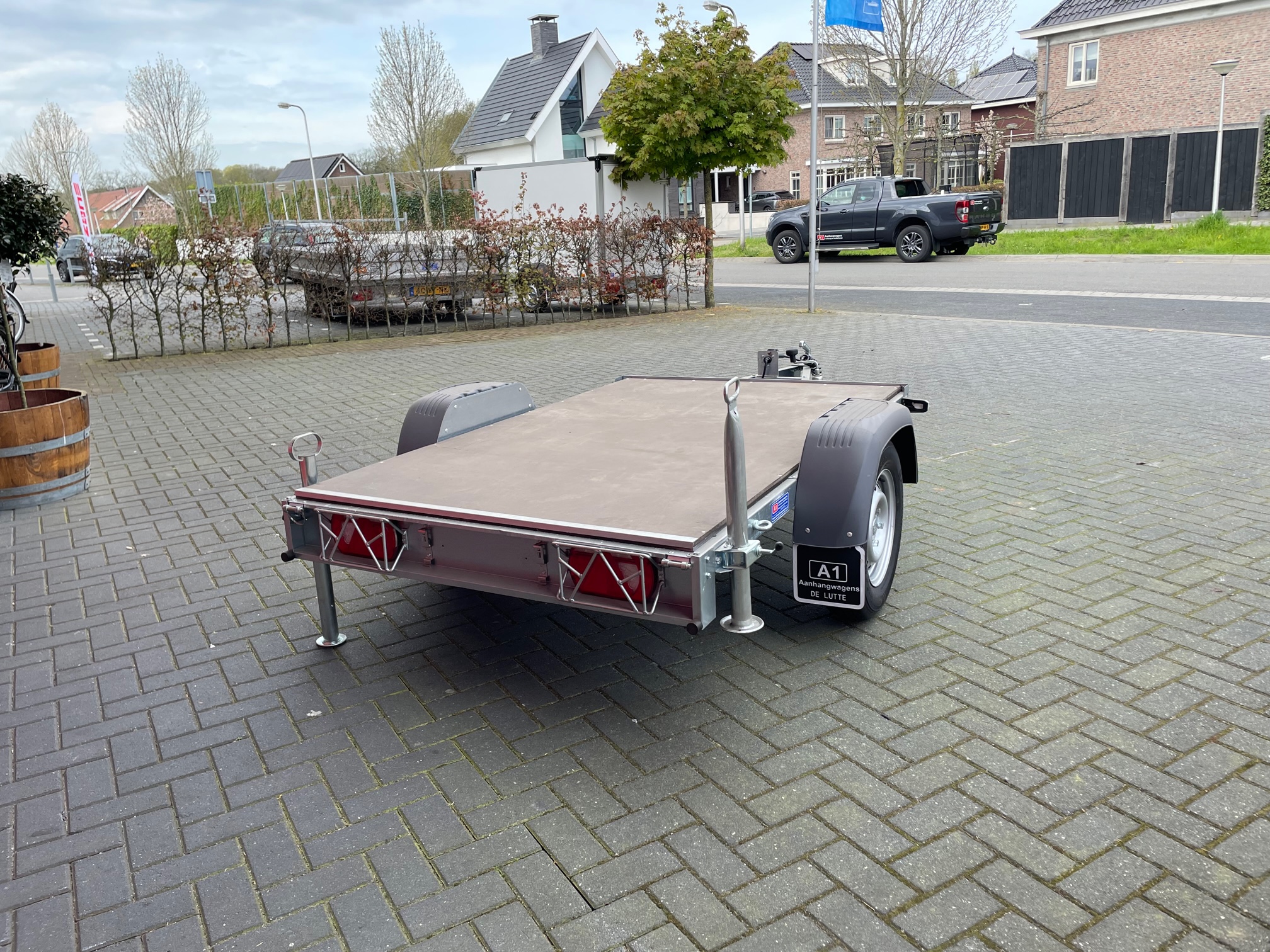 Temared enkel-as multitransporter