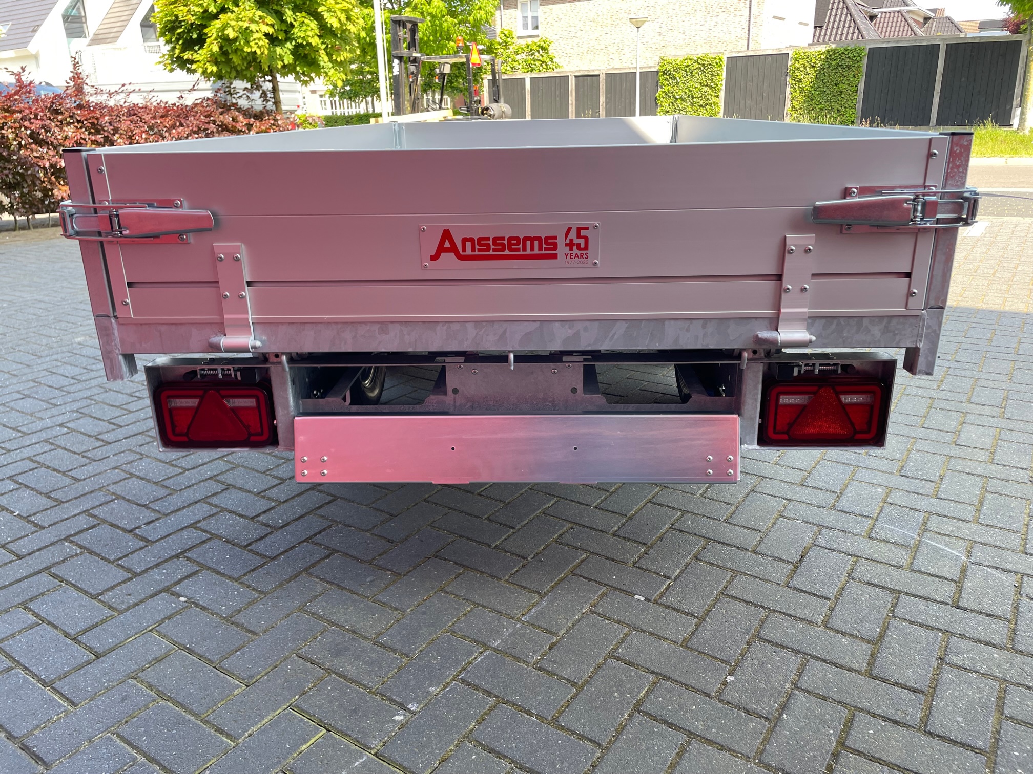 Super aanbieding Anssems KSX dubbel-as elektrische achterwaartse kipper