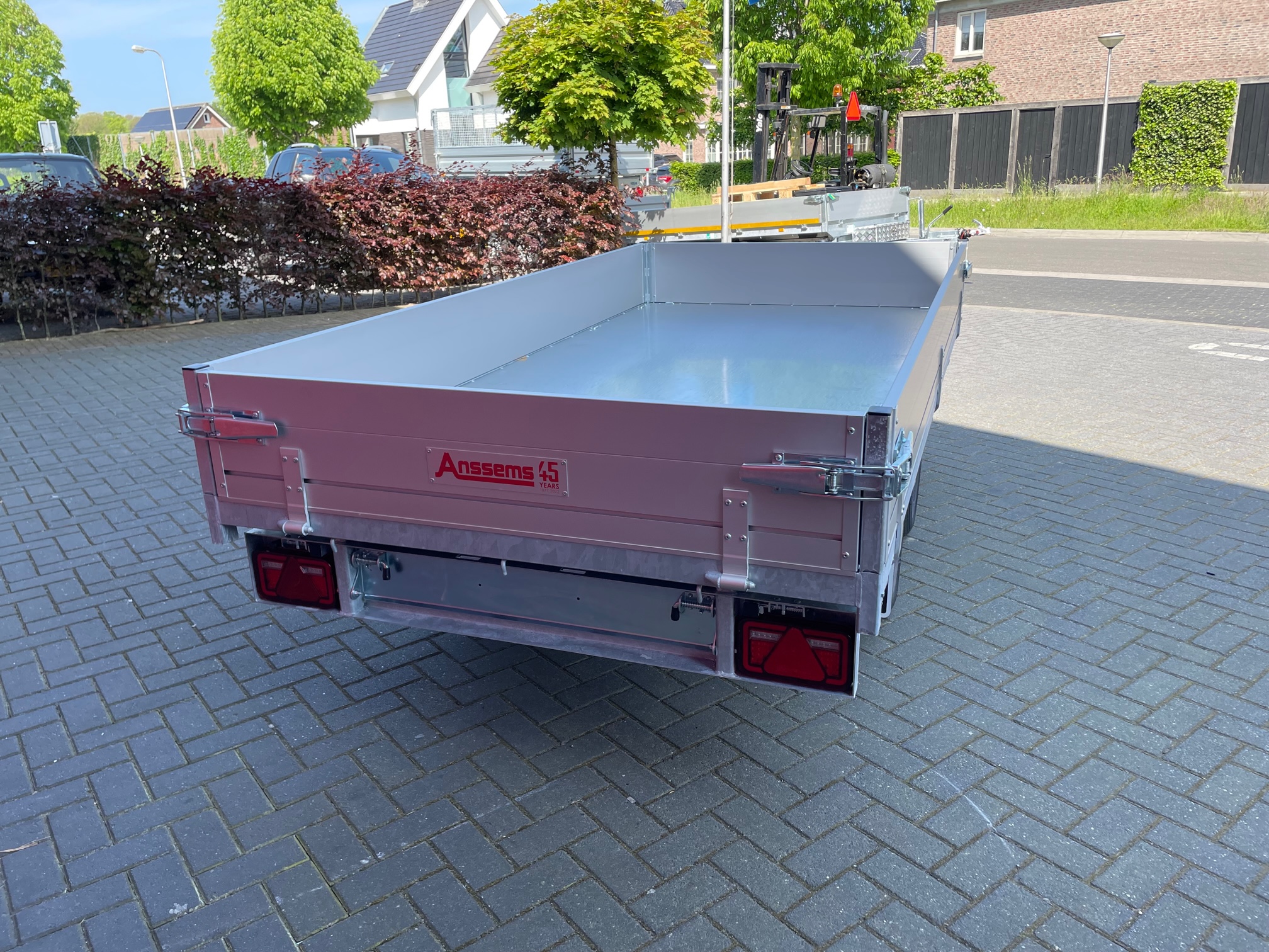 Super aanbieding Anssems KSX dubbel-as elektrische achterwaartse kipper