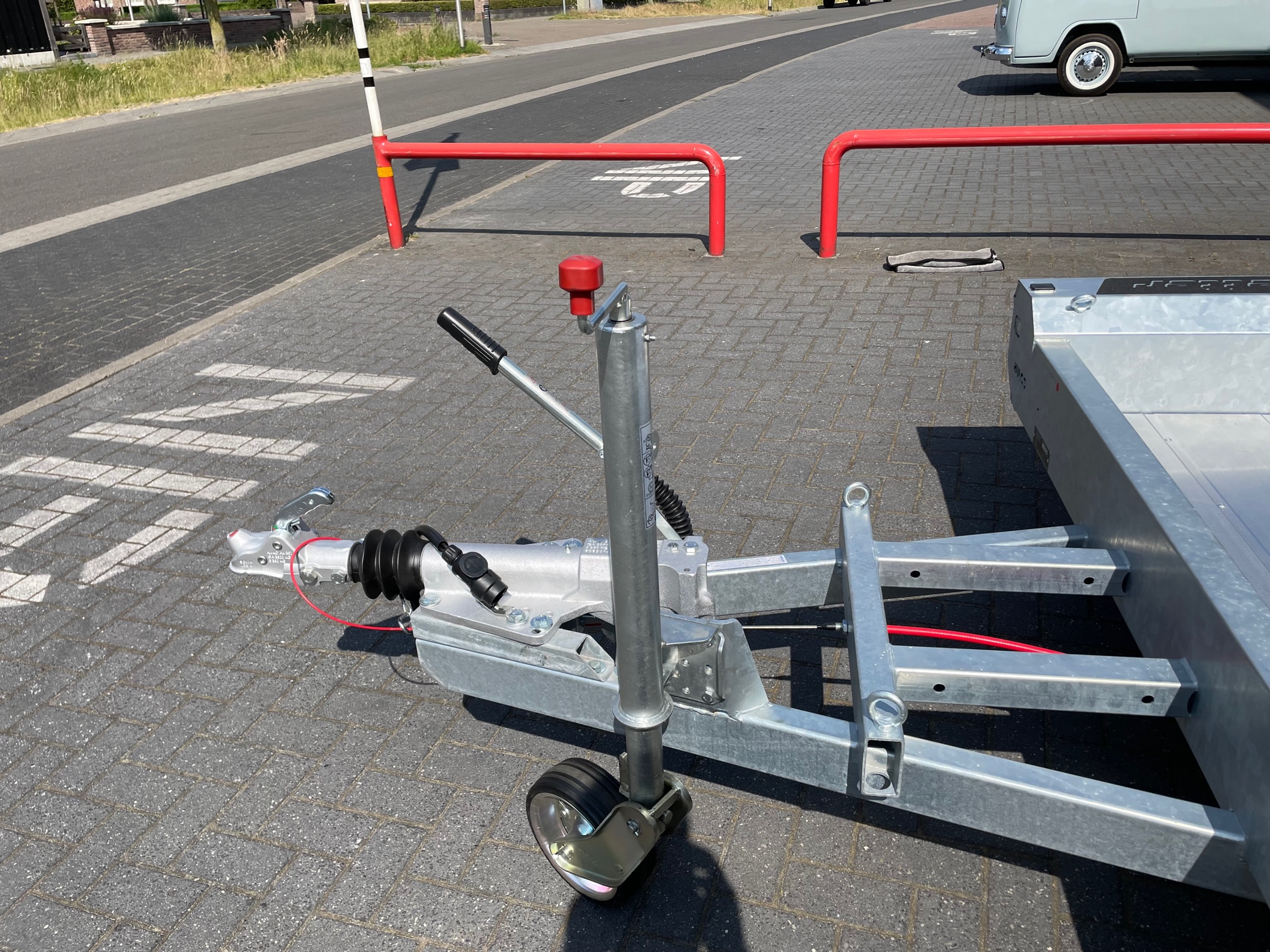 Hulco Terrax Go-Getter drie-asser machinetransporter 3500kg