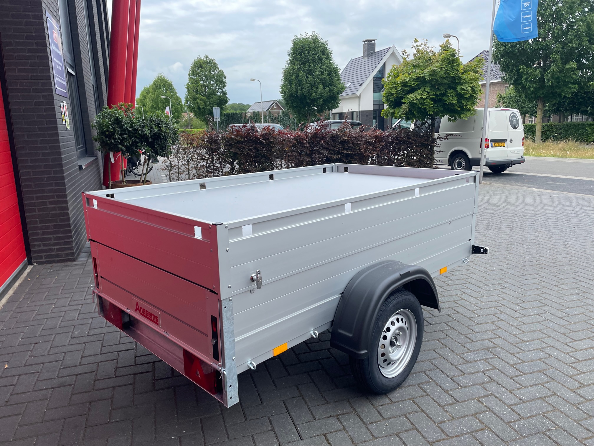 Anssems GT-HT enkel-as bagagewagen 750kg ongeremd 211x126