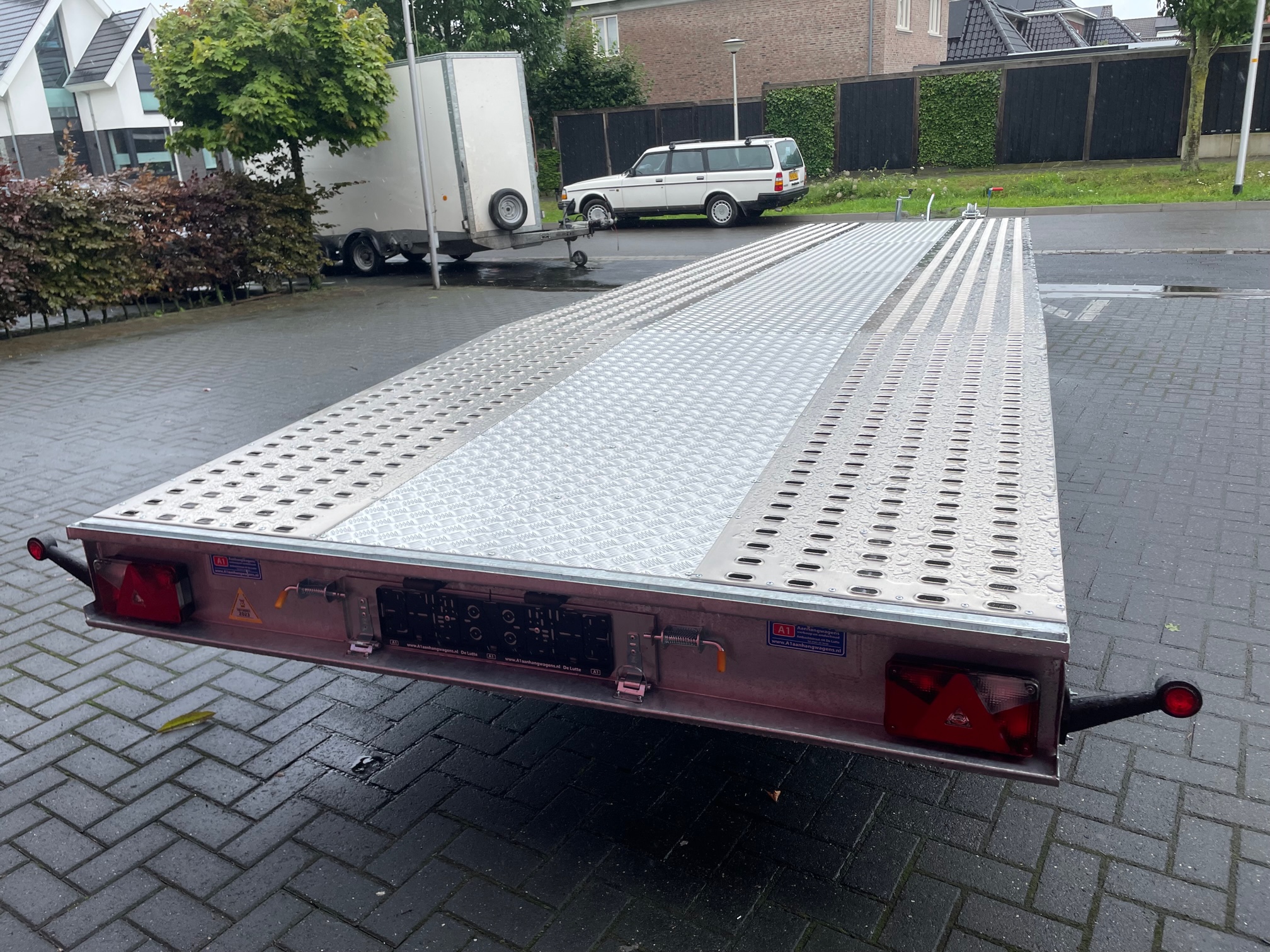 A1-trailer drie-asser autoambulance 3500kg