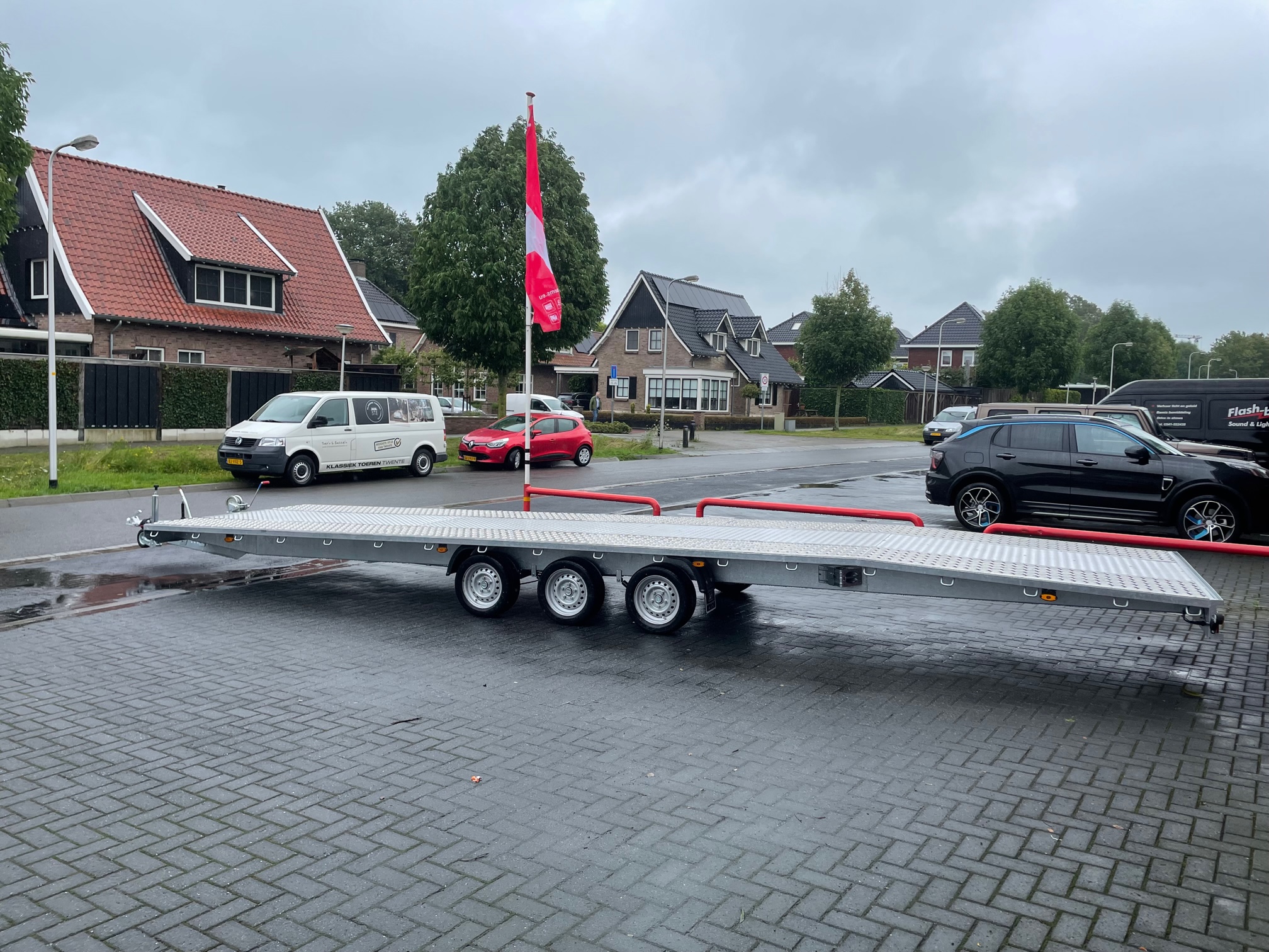 A1-trailer drie-asser autoambulance 3500kg