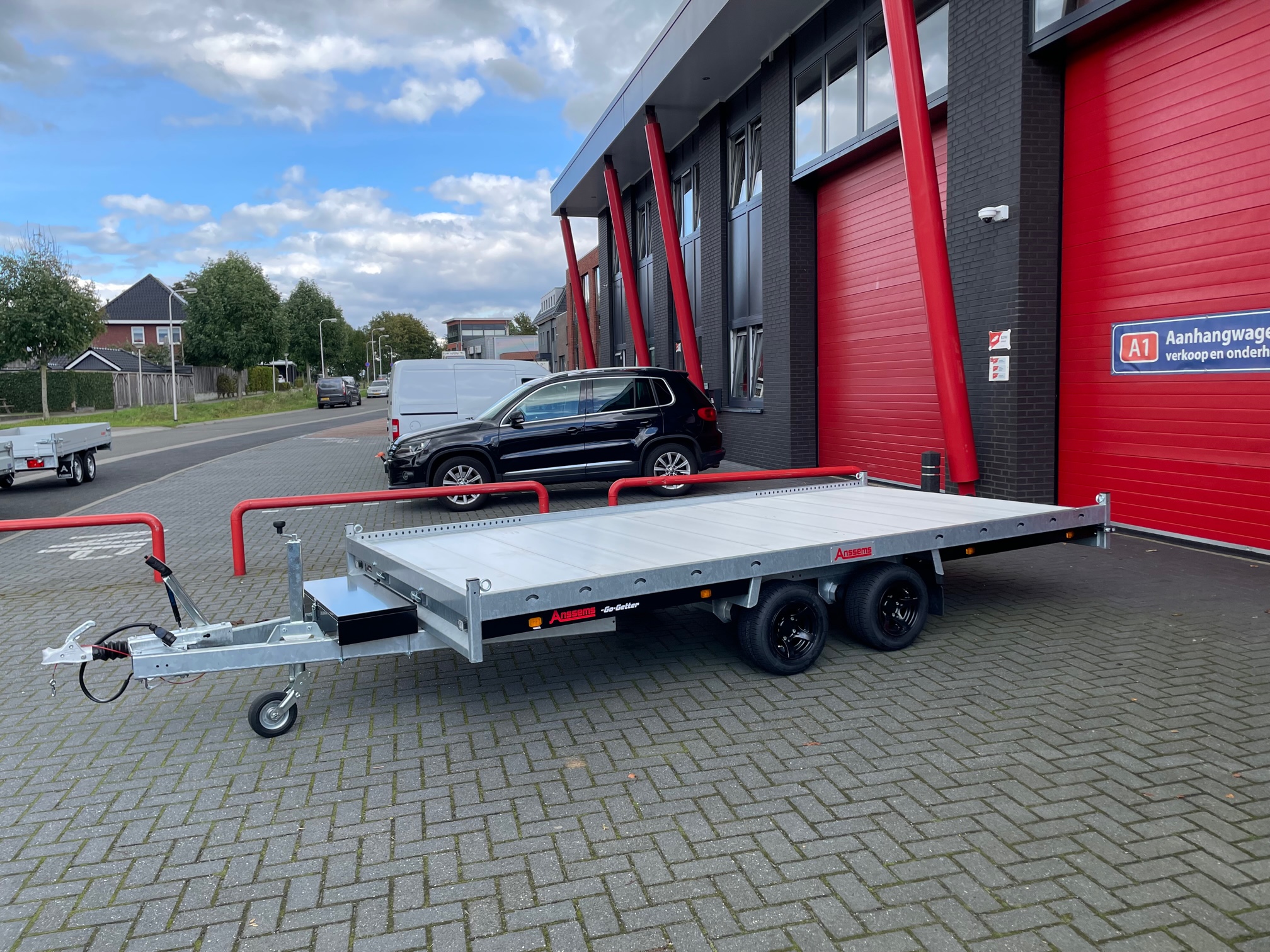 Anssems MSX Go-Getter dubbel-as machinetransporter 3000kg