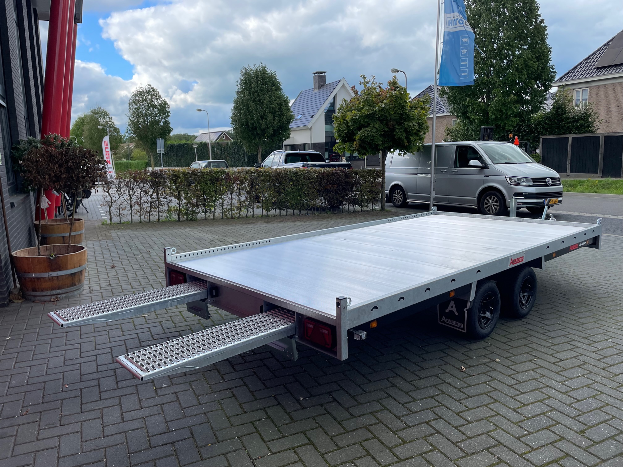Anssems MSX Go-Getter dubbel-as machinetransporter 3000kg