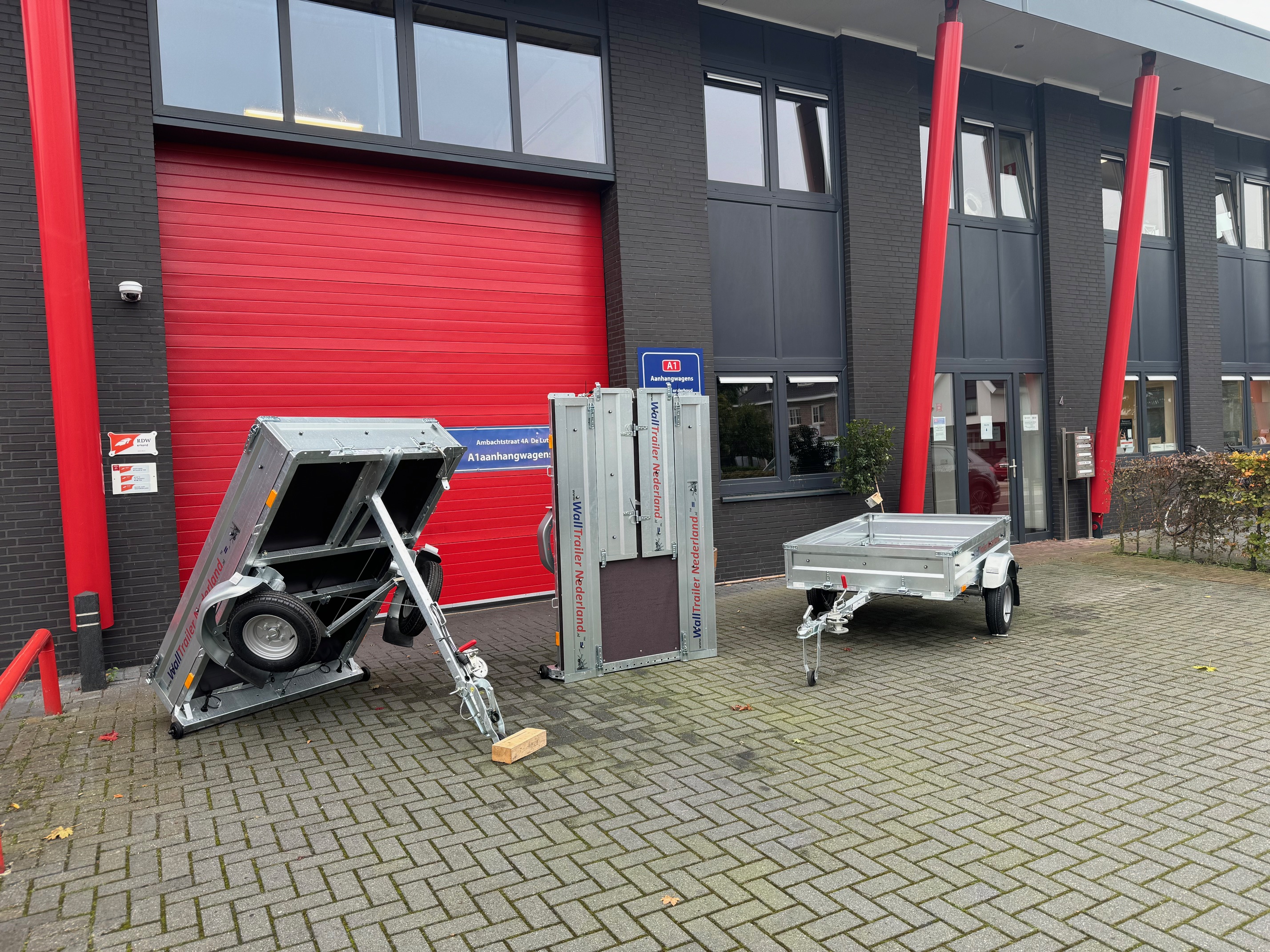 WallTrailer (inklapbaar en multifunctioneel!) 750kg