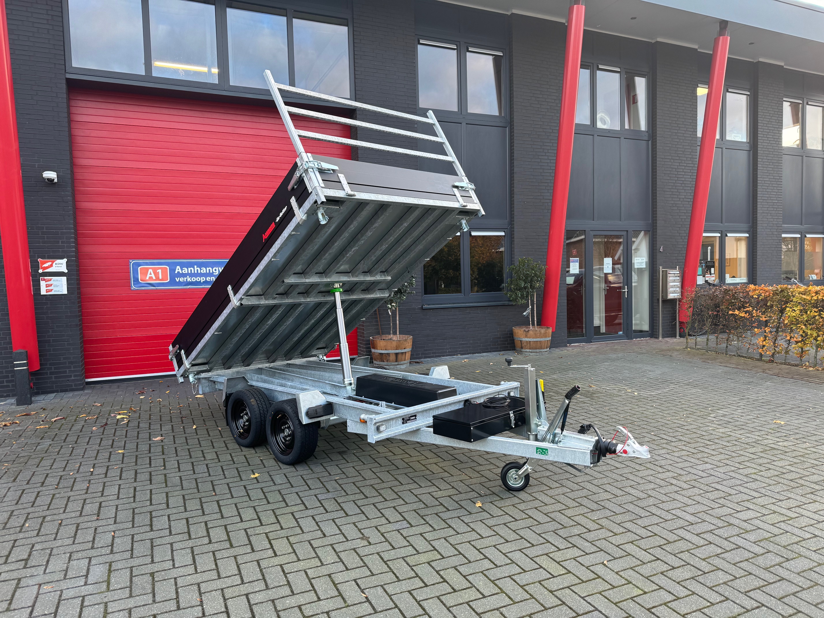 Anssems KSX Go-Getter dubbel-as driezijdige kipper 3000kg