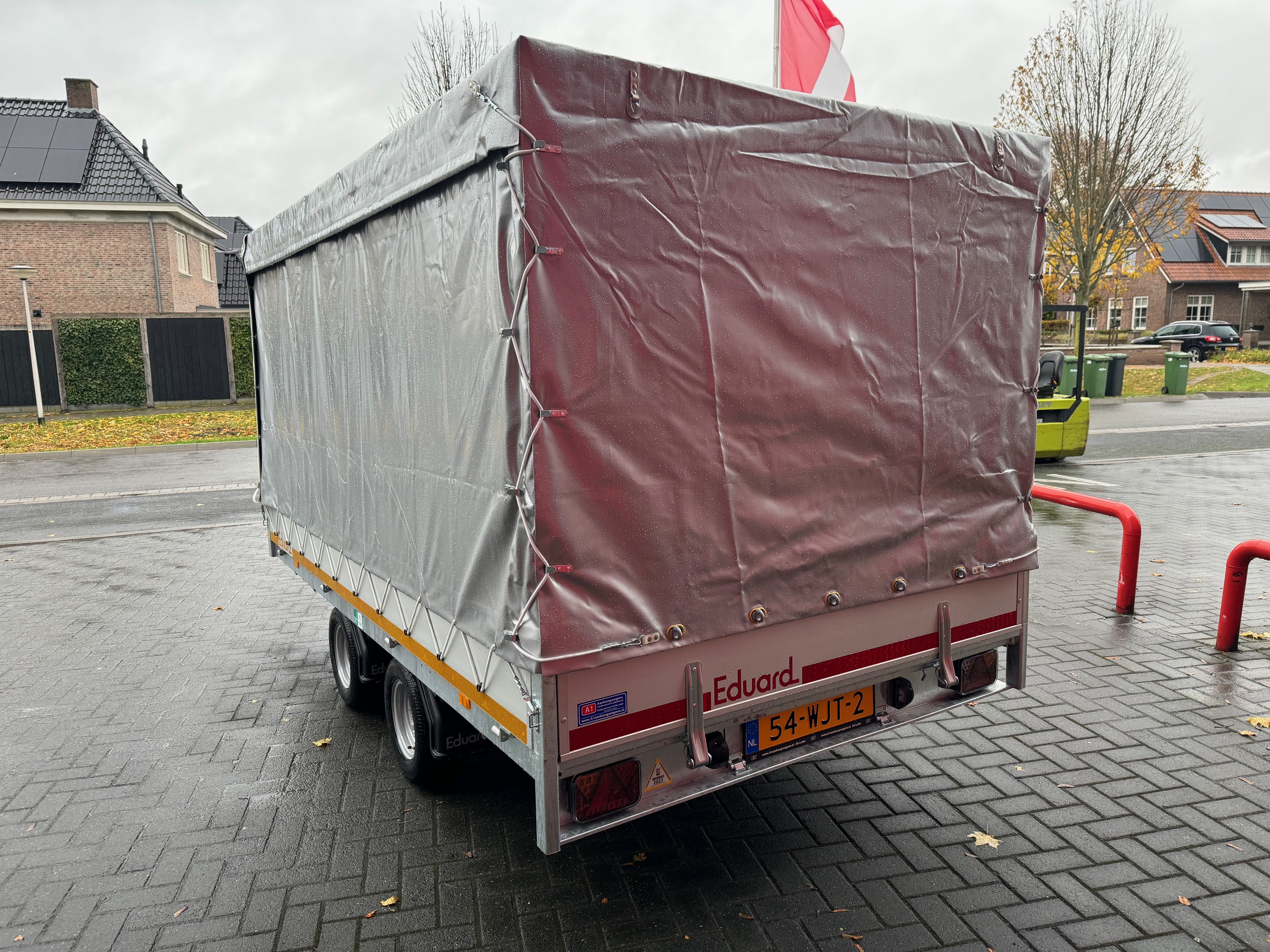 Eduard twee-assige huifaanhangwagen 3000kg (diverse maten leverbaar!)