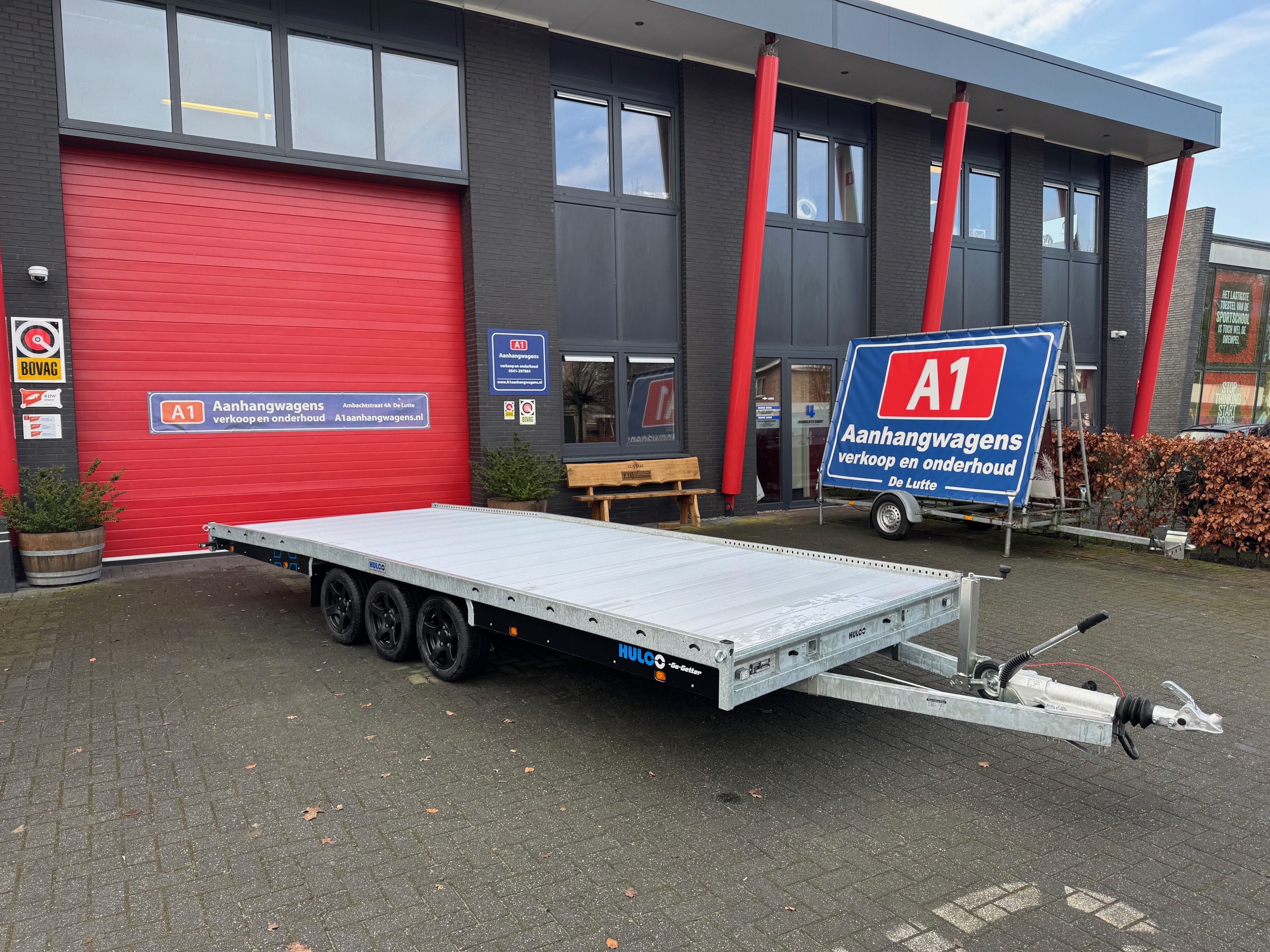 Hulco Carax Go-Getter drie-asser multi-transporter 3500kg