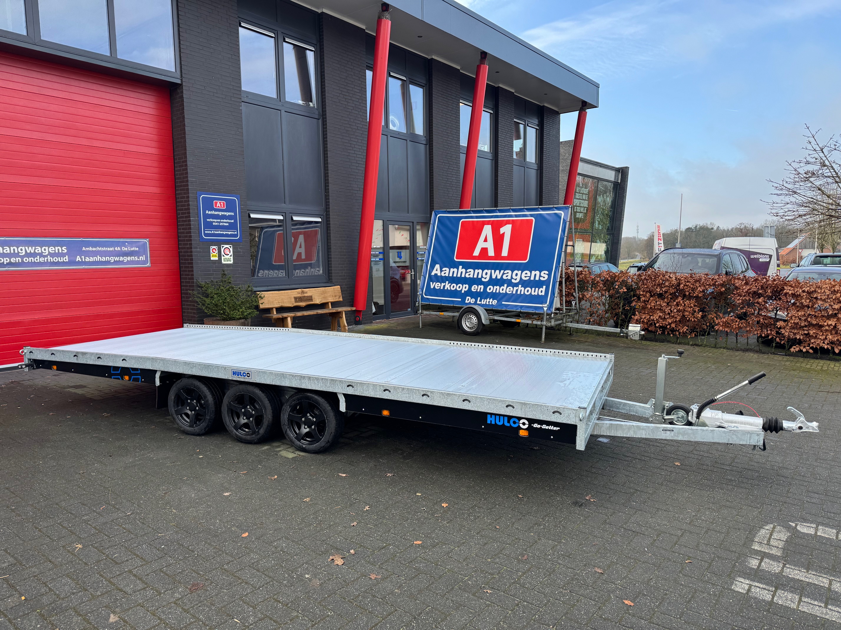 Hulco Carax Go-Getter drie-asser multi-transporter 3500kg