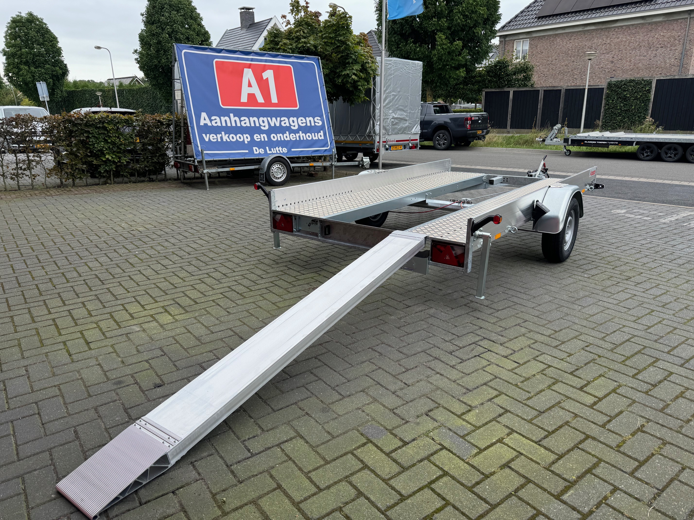 Anssems AMT enkel-as autotransporter 1300kg