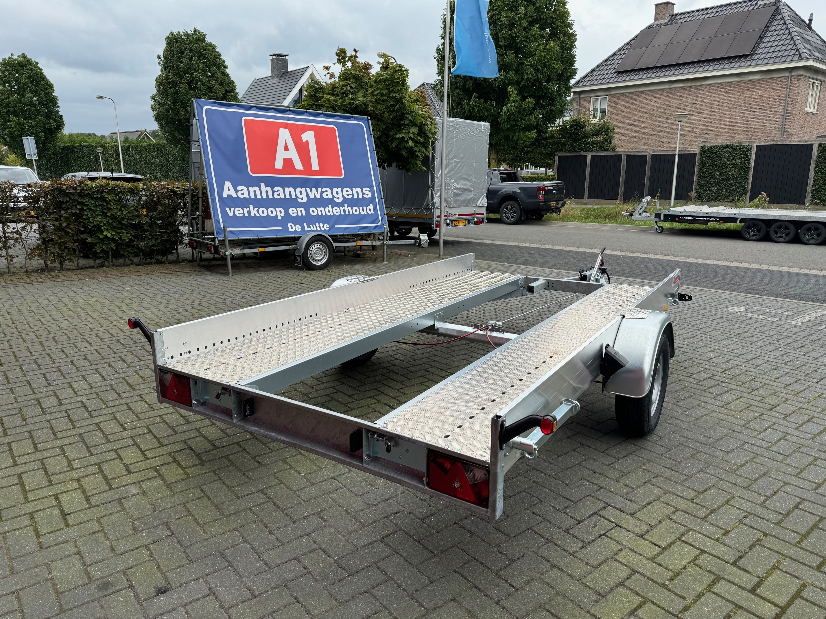 Anssems AMT enkel-as autotransporter 1300kg