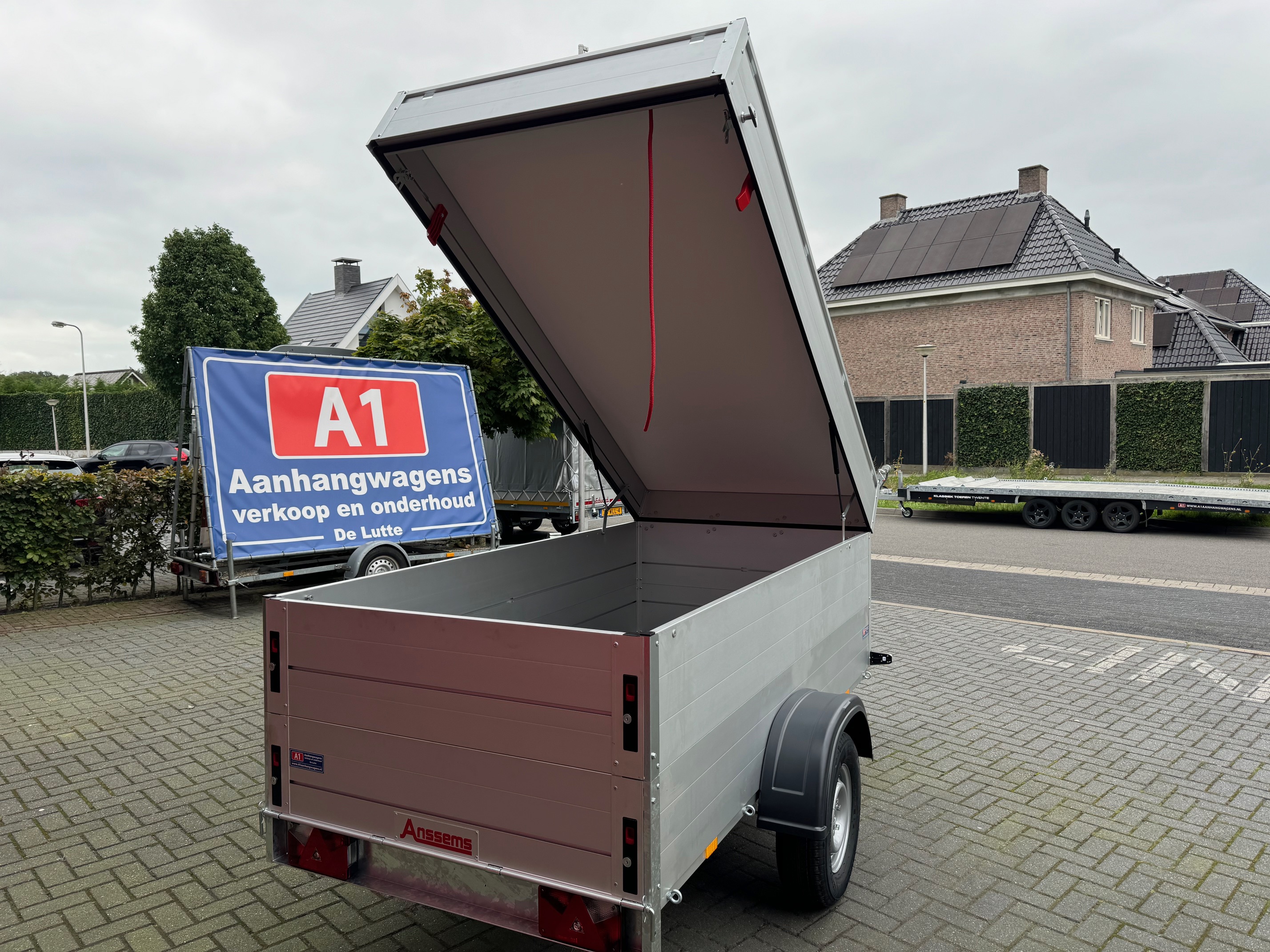 Anssems enkel-as GTB bagagewagen 1200kg