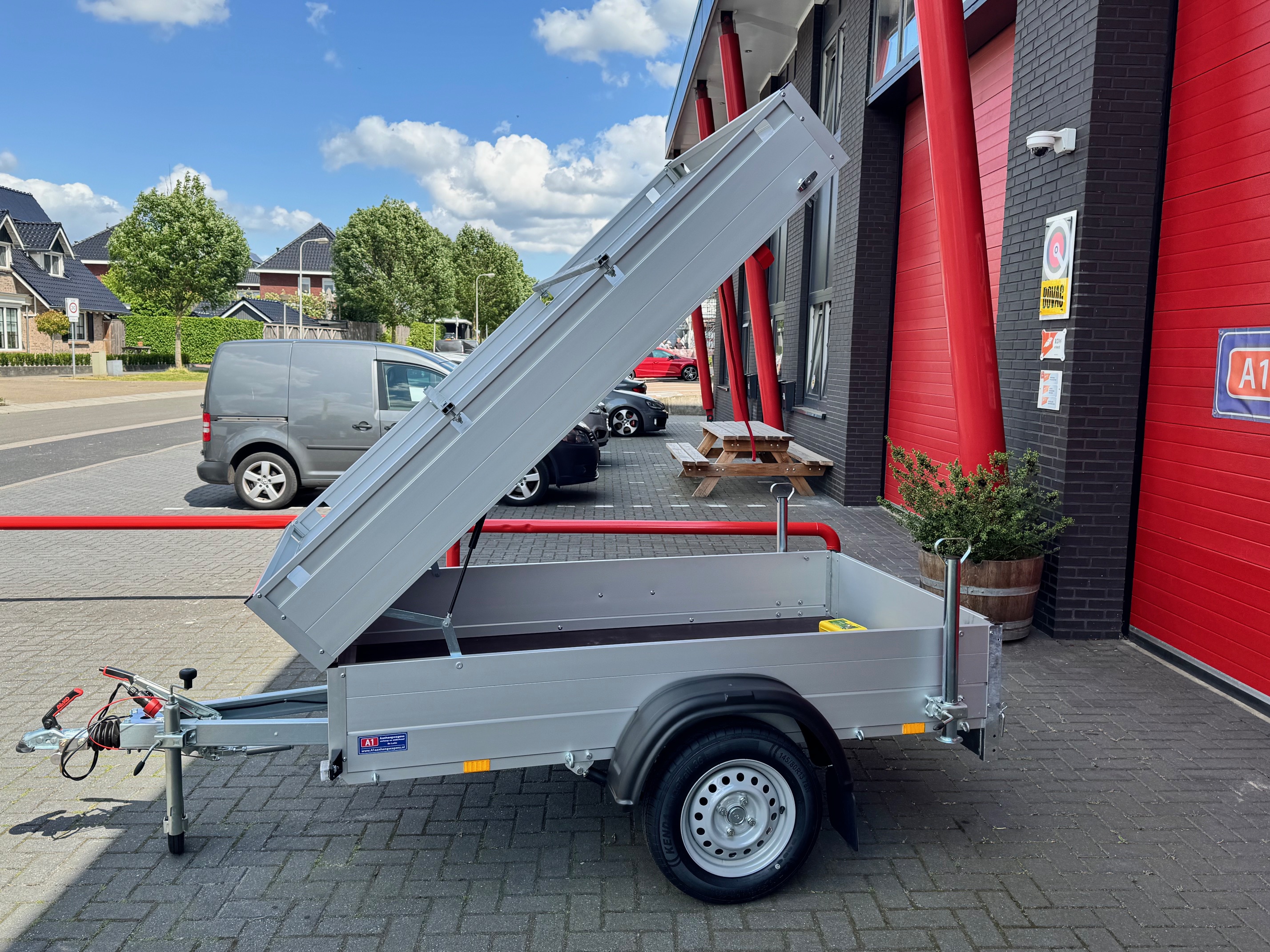 Anssems enkel-as GTB bagagewagen 1200kg