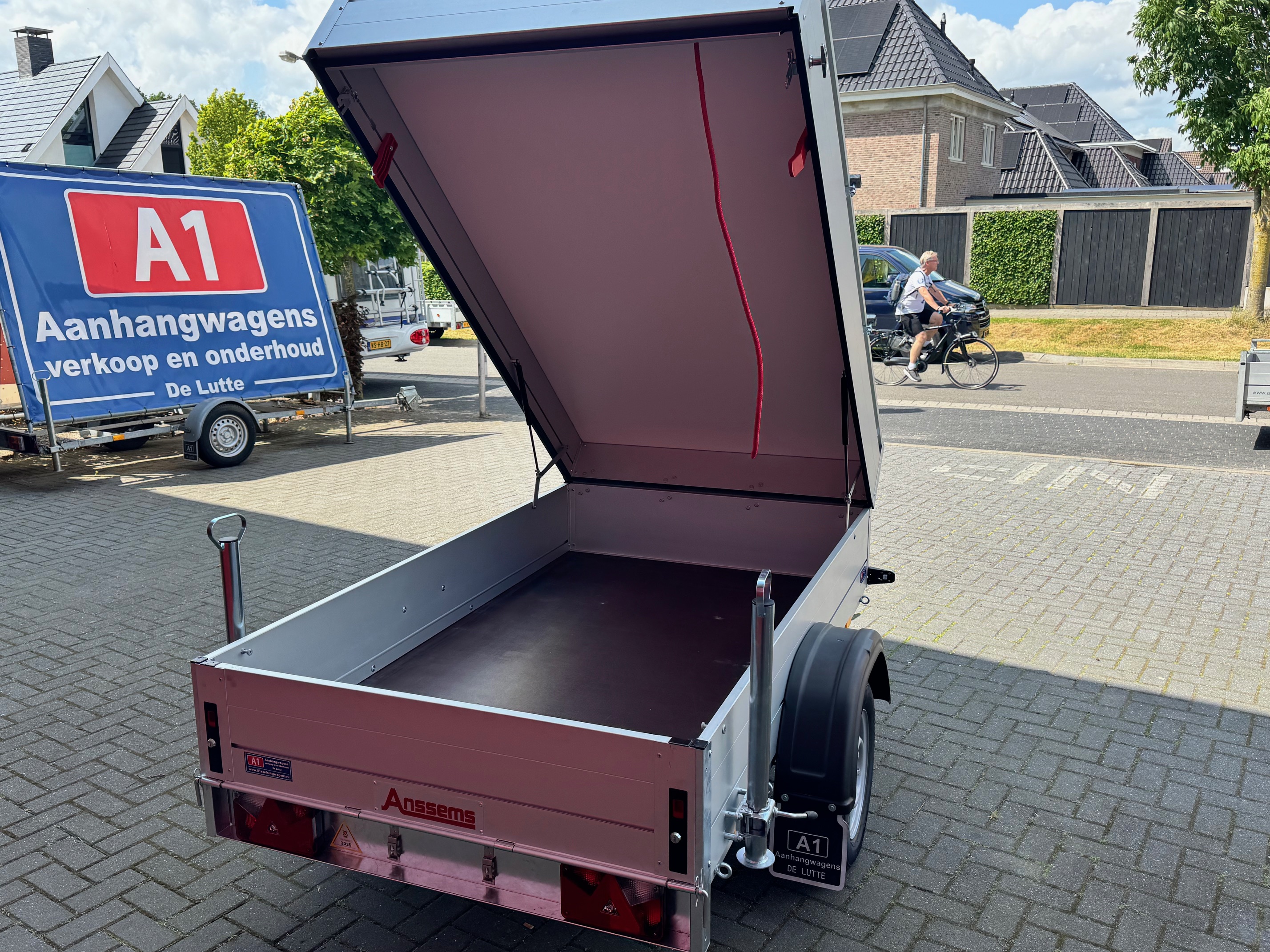 Anssems enkel-as GTB bagagewagen 1200kg