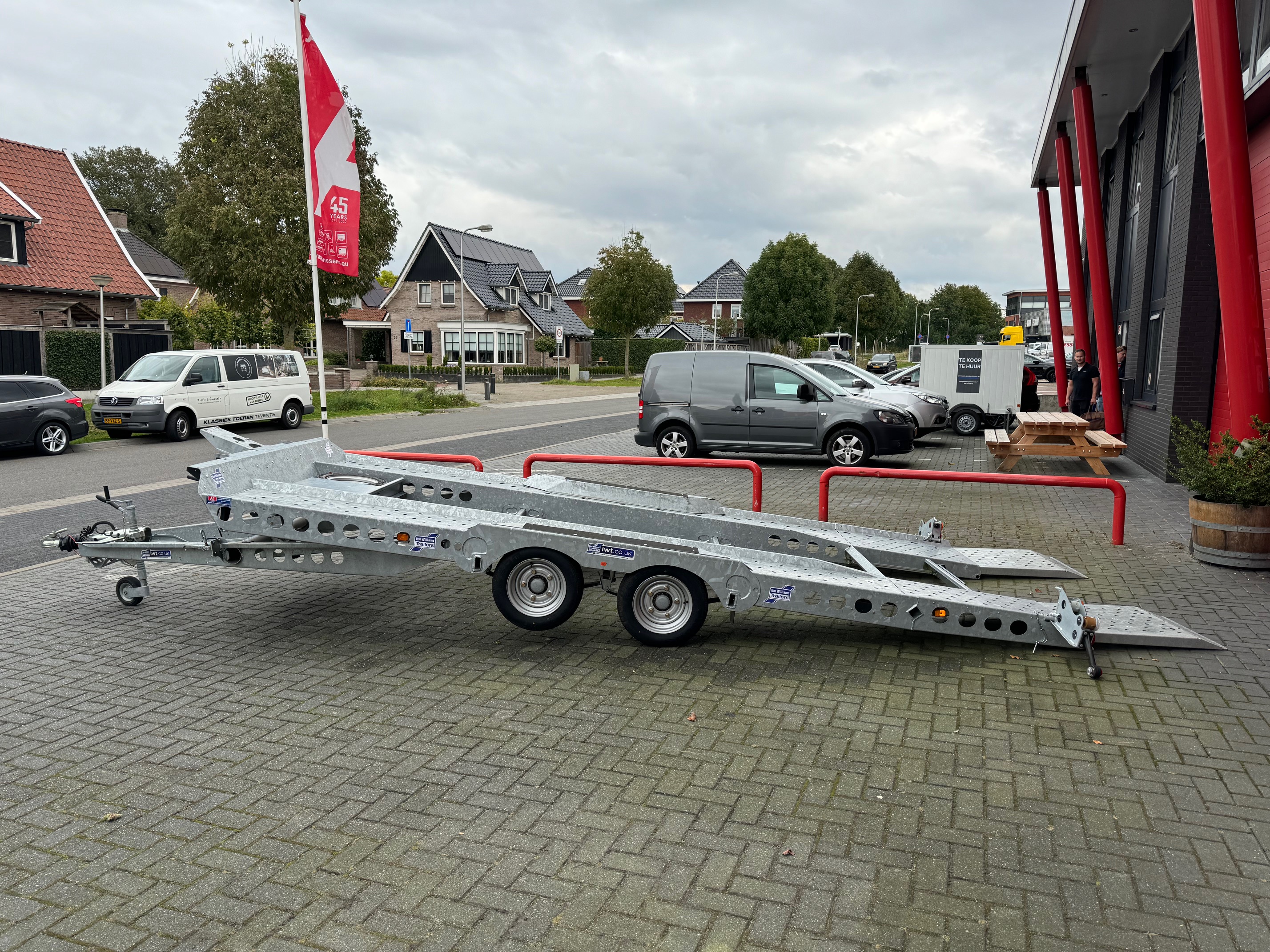 Ifor Williams CT 177 twee-assige autotransporter