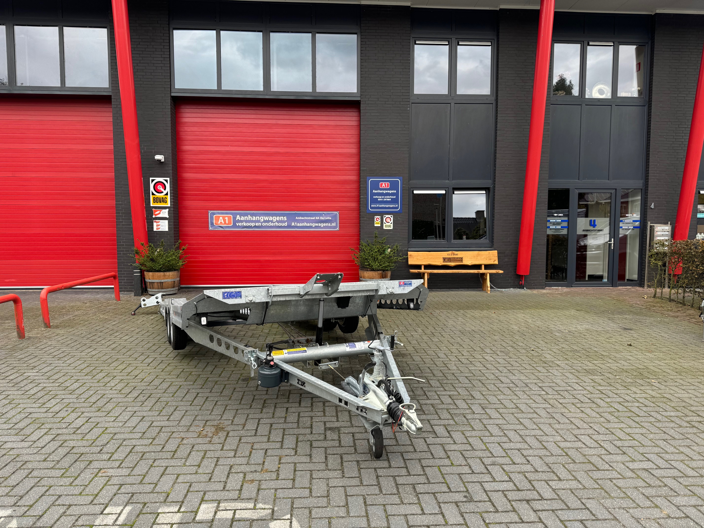 Ifor Williams CT 177 twee-assige autotransporter