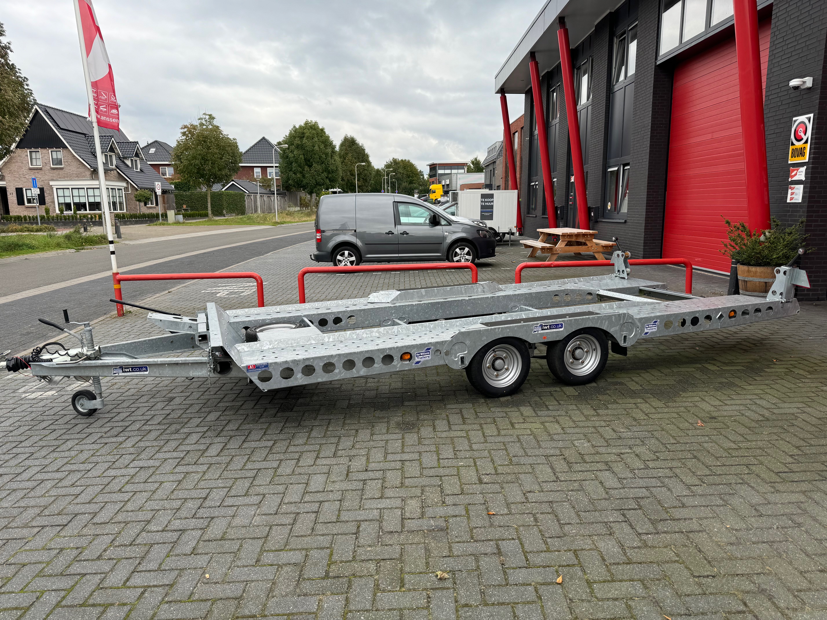 Ifor Williams CT 177 twee-assige autotransporter
