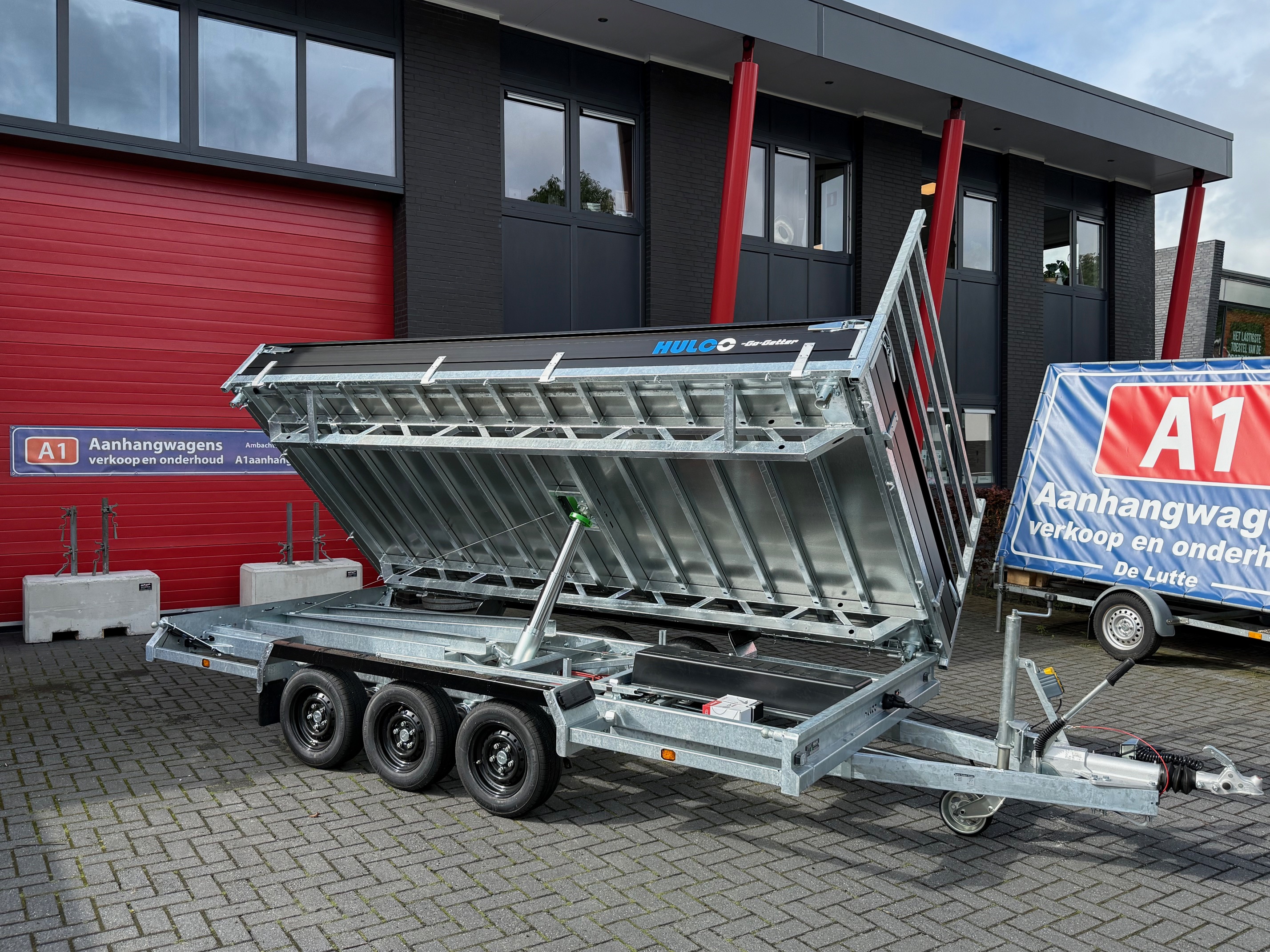 Hulco Benax Go-Getter 3-zijdige kipper 3500kg