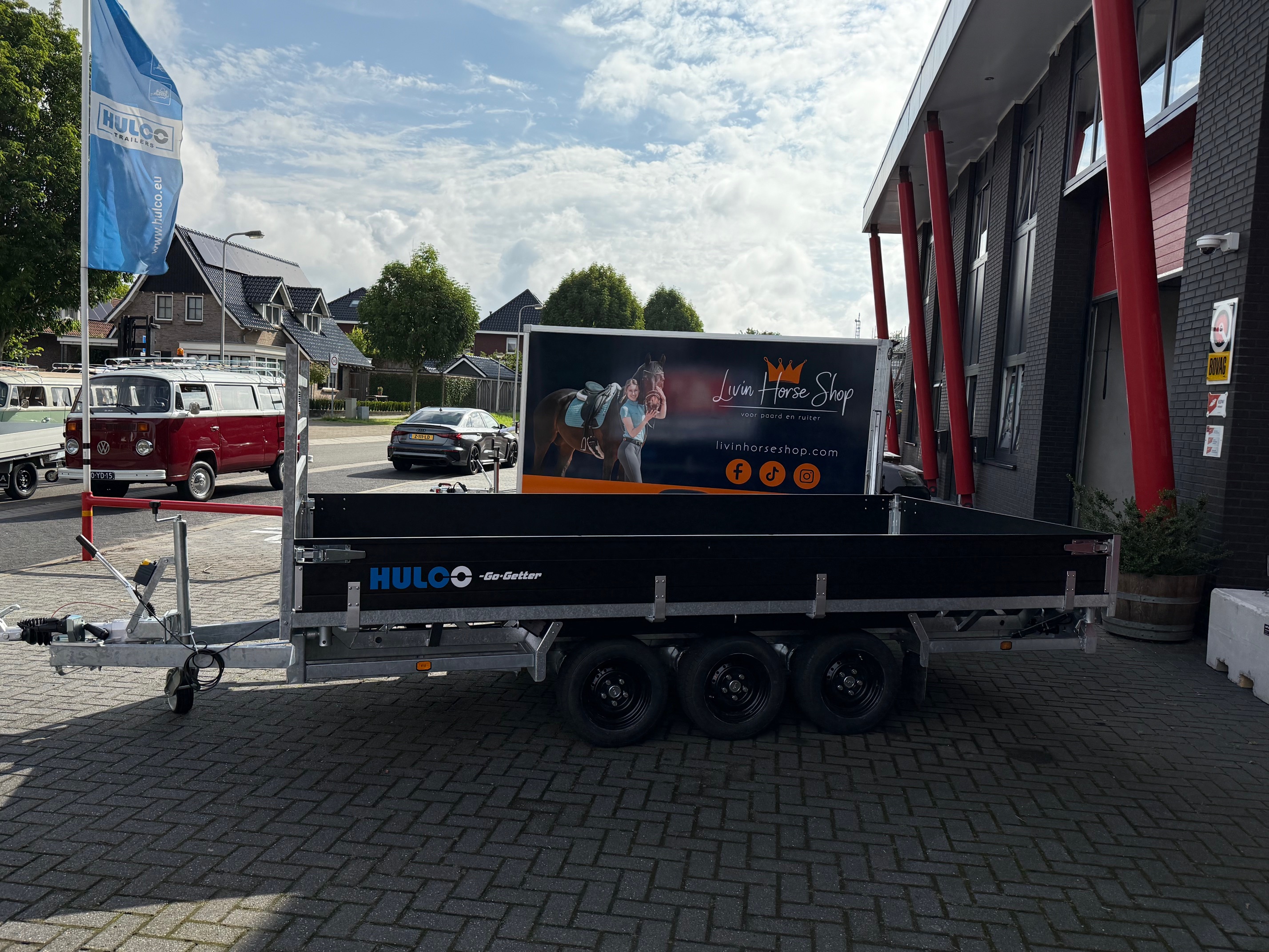 Hulco Benax Go-Getter 3-zijdige kipper 3500kg
