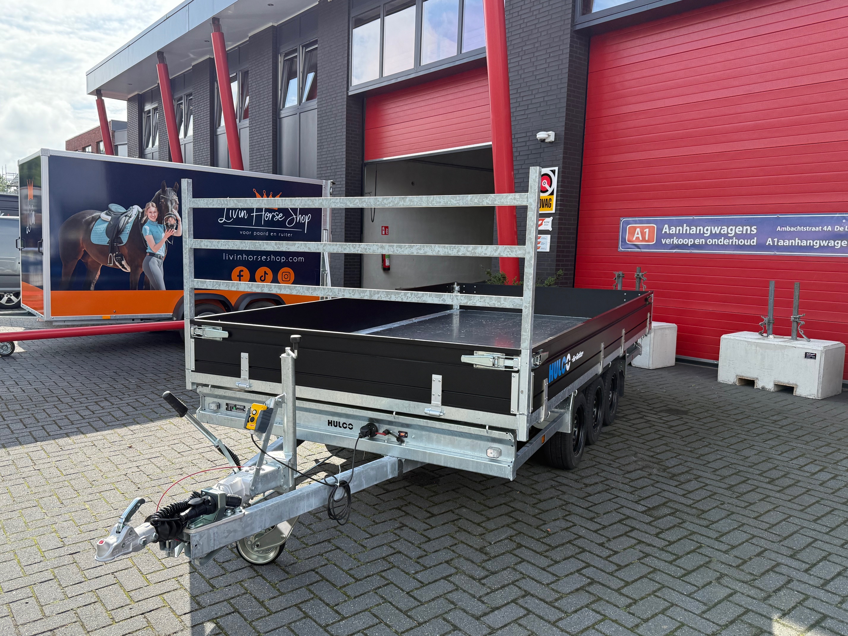 Hulco Benax Go-Getter 3-zijdige kipper 3500kg