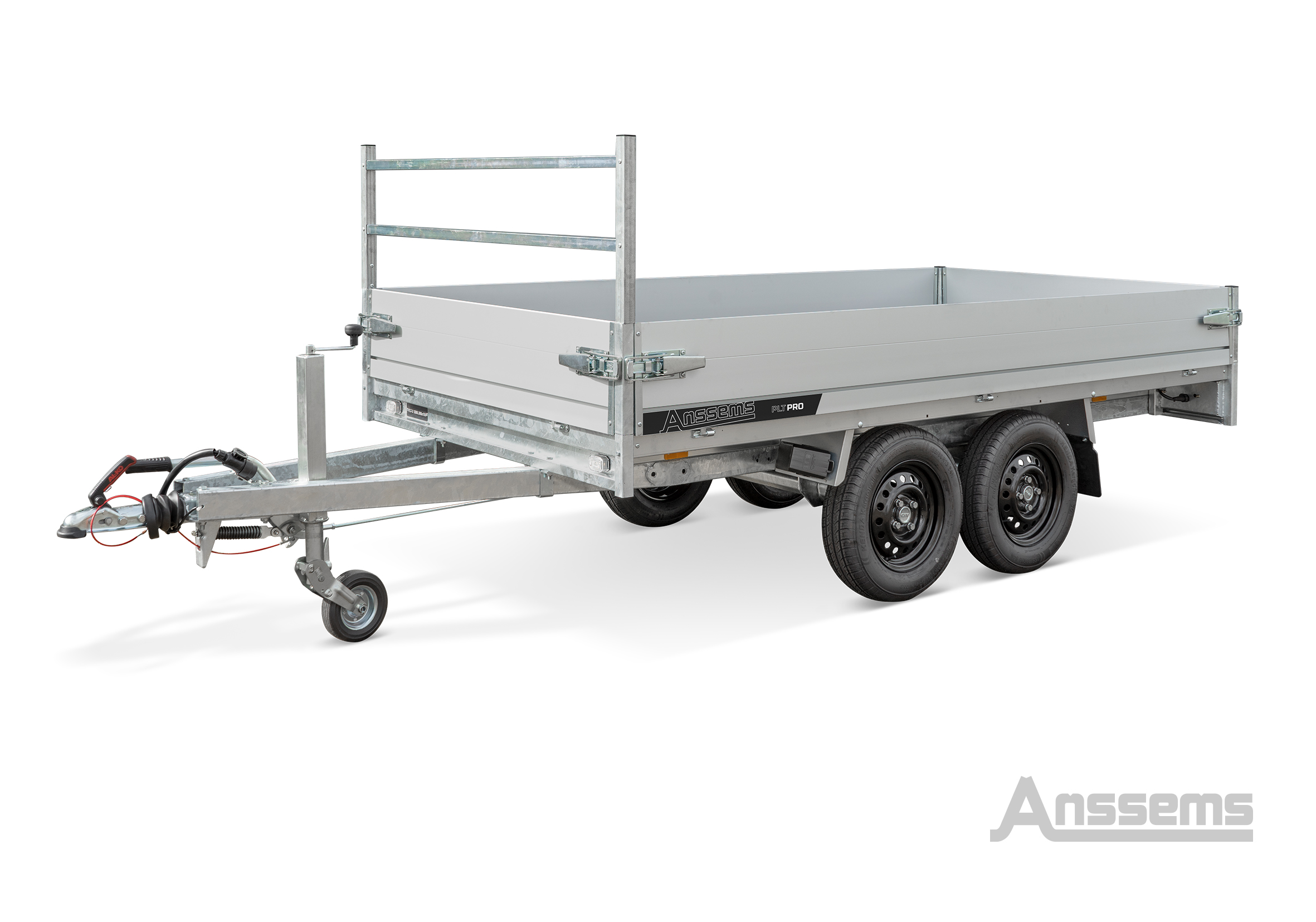 Anssems PLT-PRO enkel-as plateauwagen Intro aanbieding