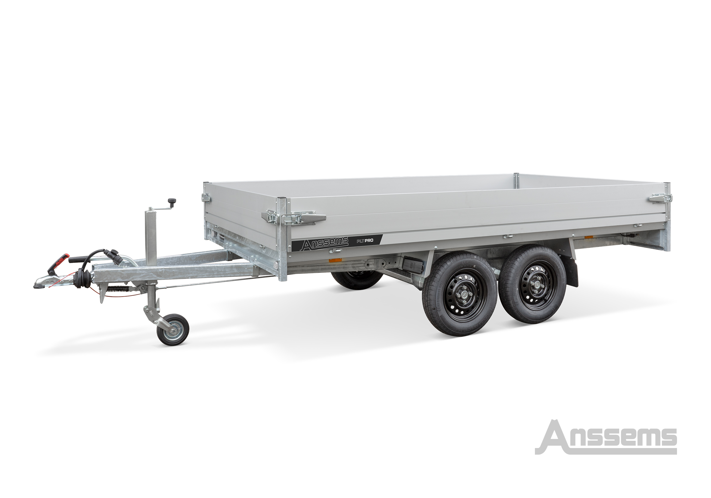 Anssems PLT-PRO enkel-as plateauwagen Intro aanbieding