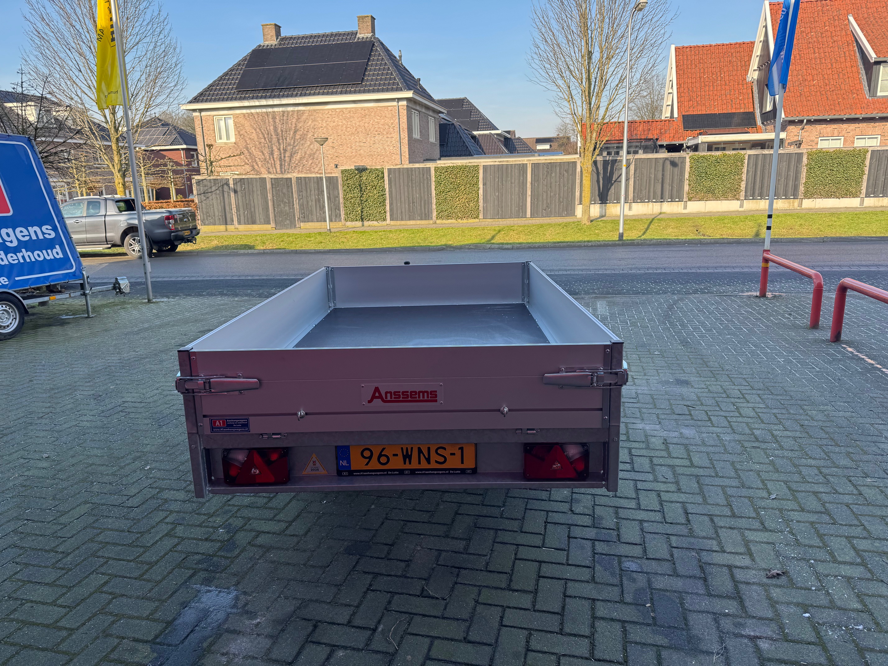Anssems PLT-PRO enkel-as plateauwagen Intro aanbieding