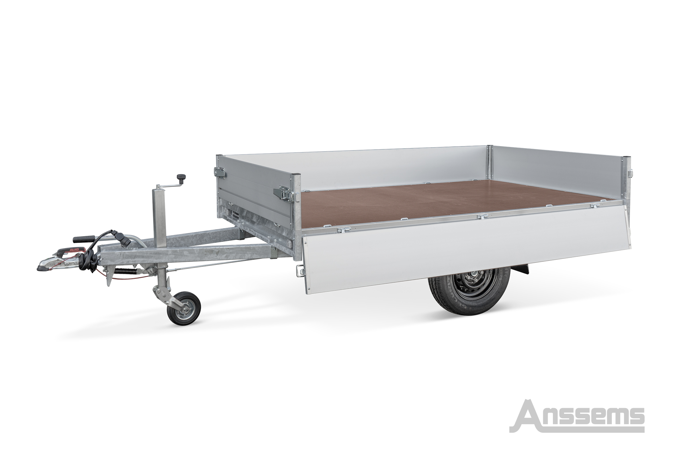 Anssems PLT-PRO enkel-as plateauwagen Intro aanbieding