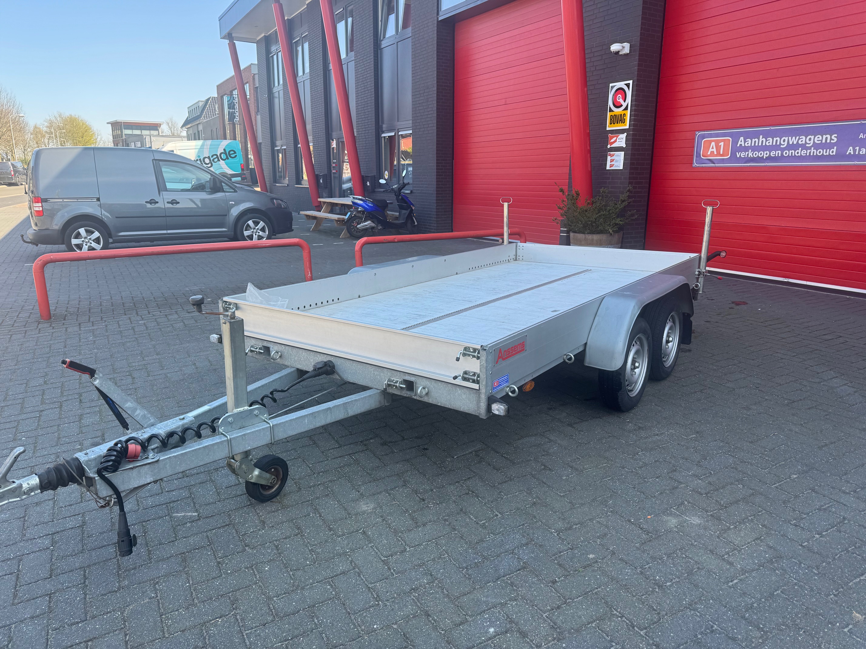 Anssems AMT dubbel-as multifunctionele transportaanhanger 1500kg