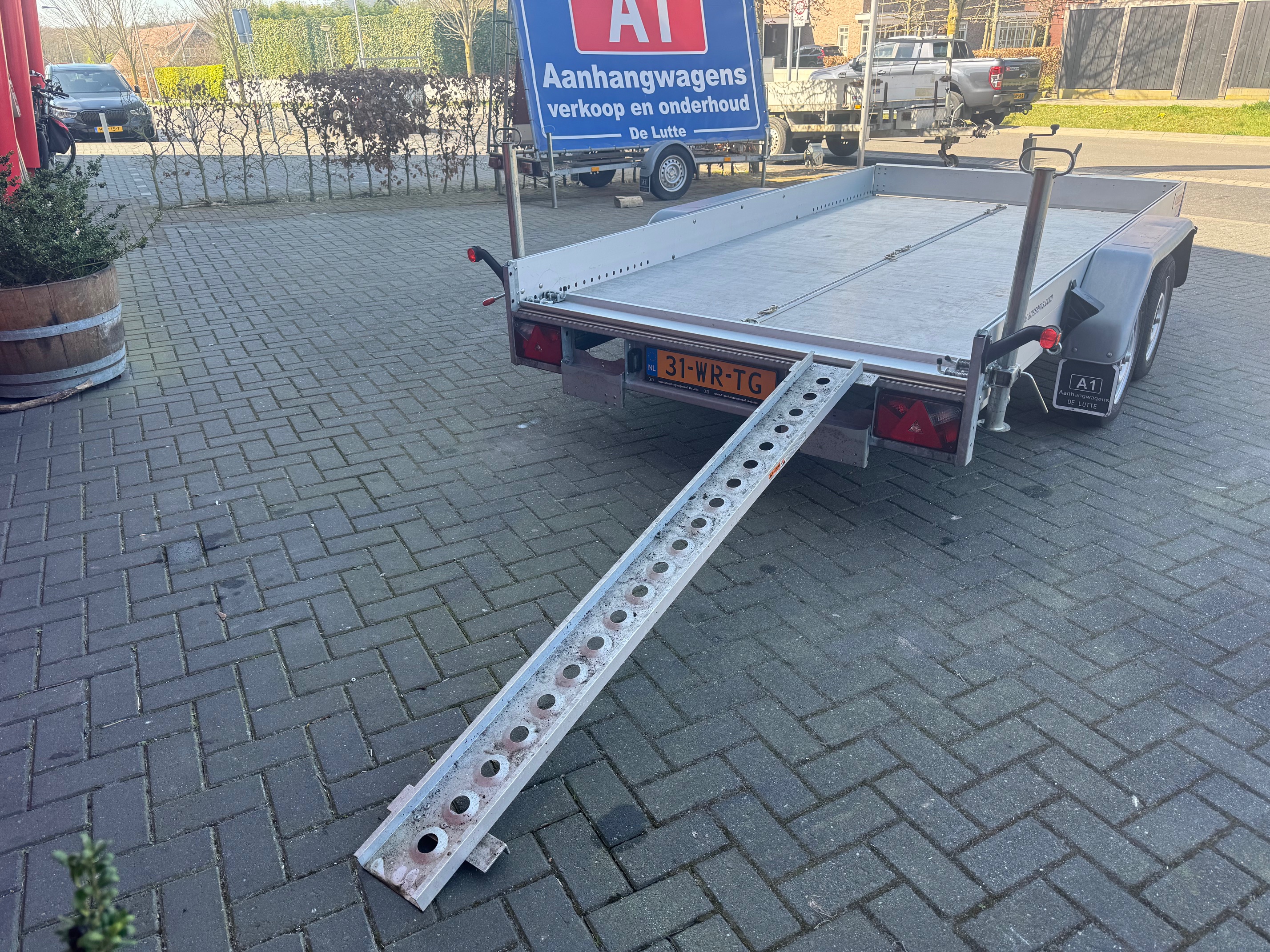 Anssems AMT dubbel-as multifunctionele transportaanhanger 1500kg