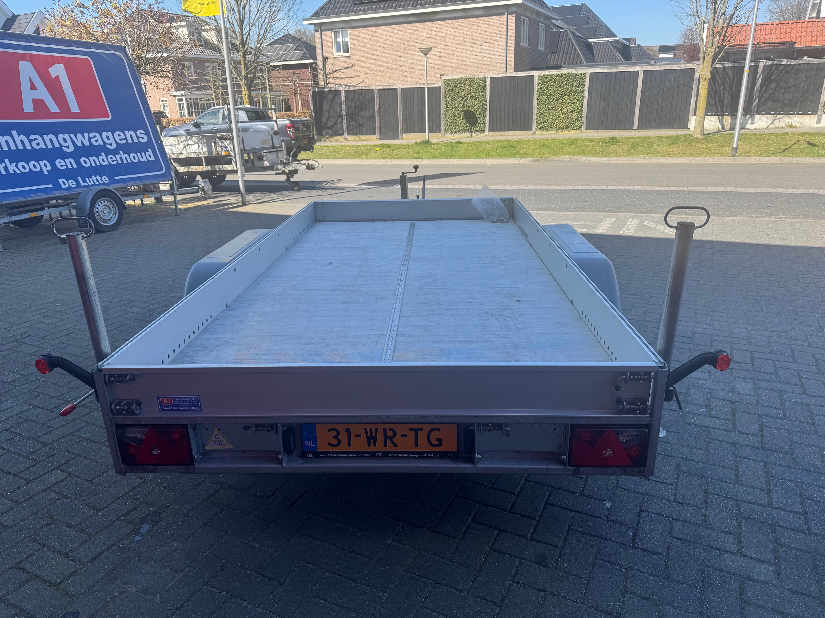 Anssems AMT dubbel-as multifunctionele transportaanhanger 1500kg