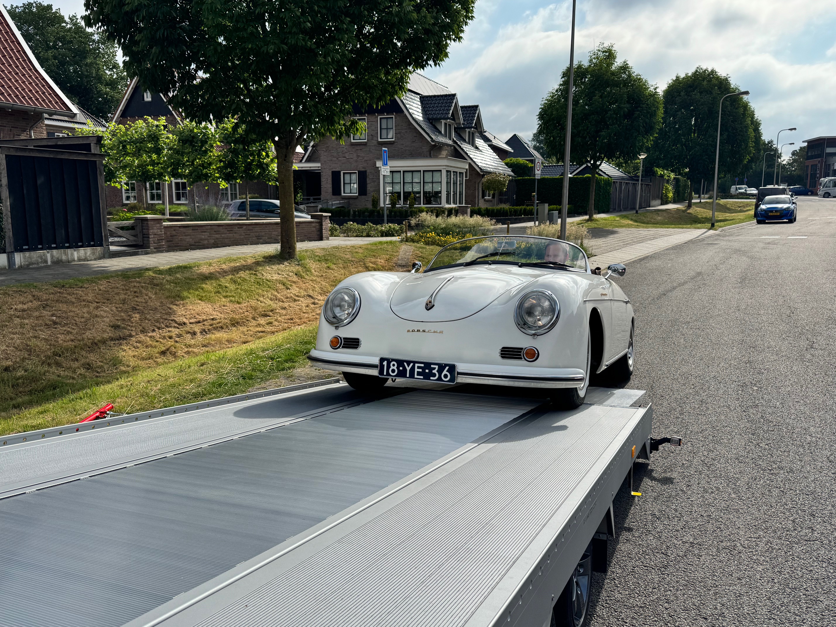 Fitzel Euro-Trans dubbel-as autotransporter 3000kg