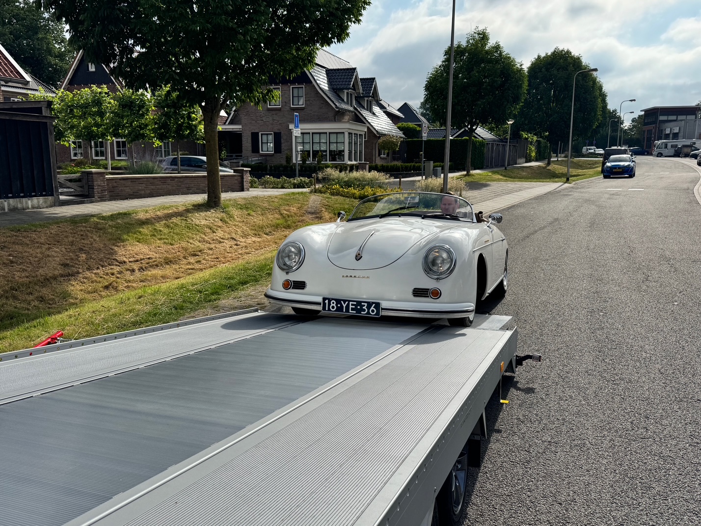 Fitzel Euro-Trans dubbel-as autotransporter 3000kg