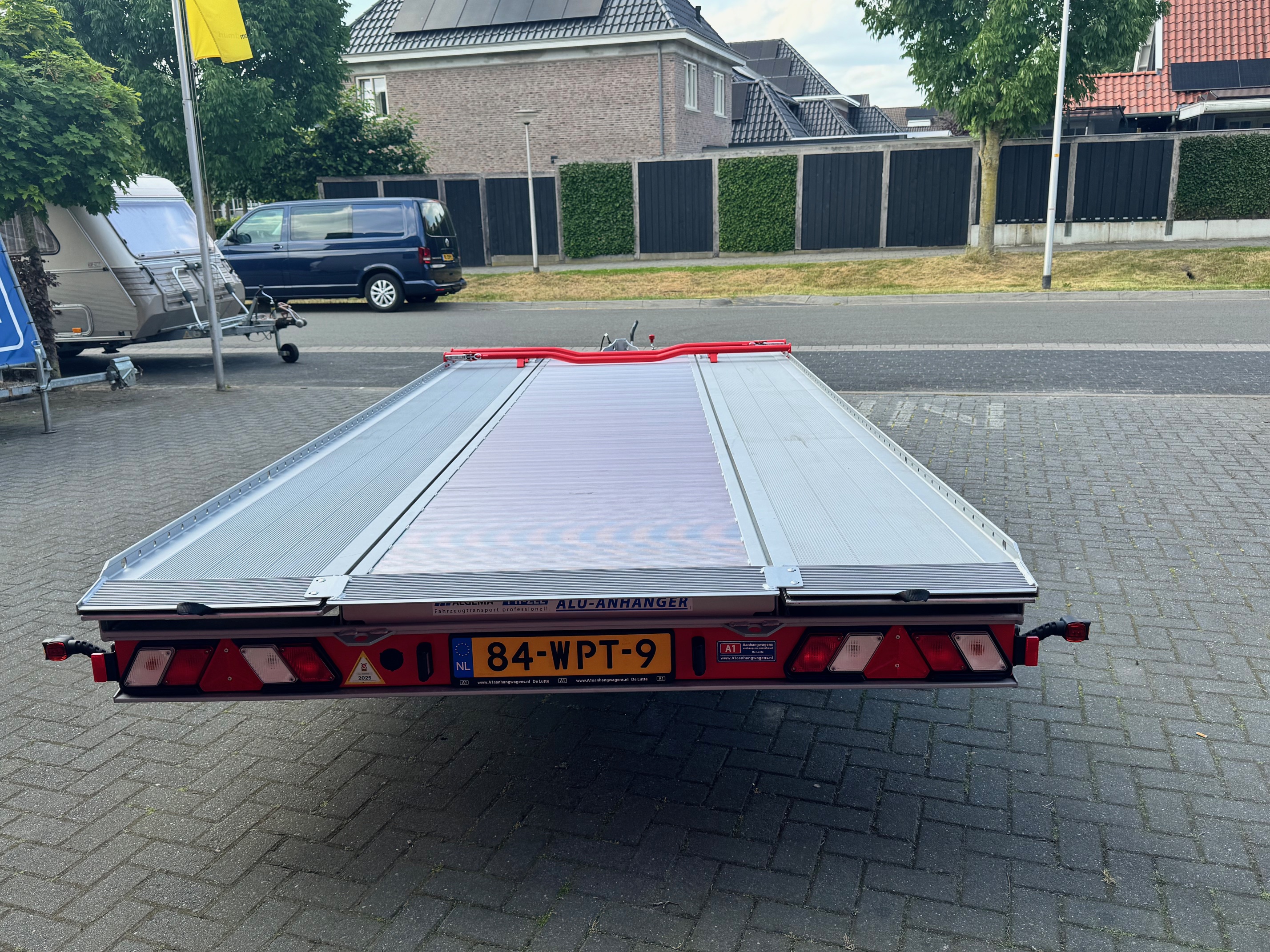 Fitzel Euro-Trans dubbel-as autotransporter 3000kg