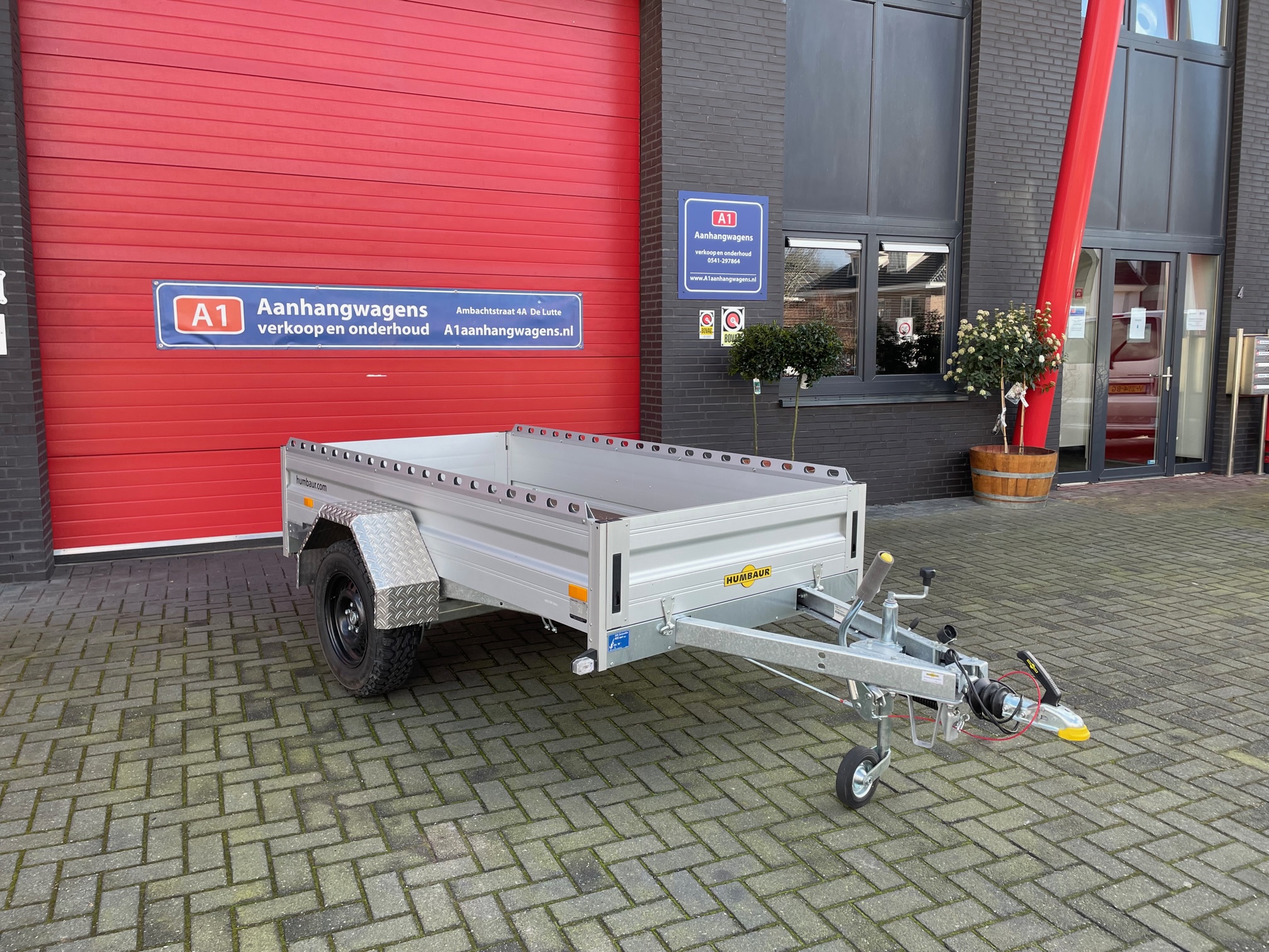 Humbaur HA Offroad enkel-as bakwagen
