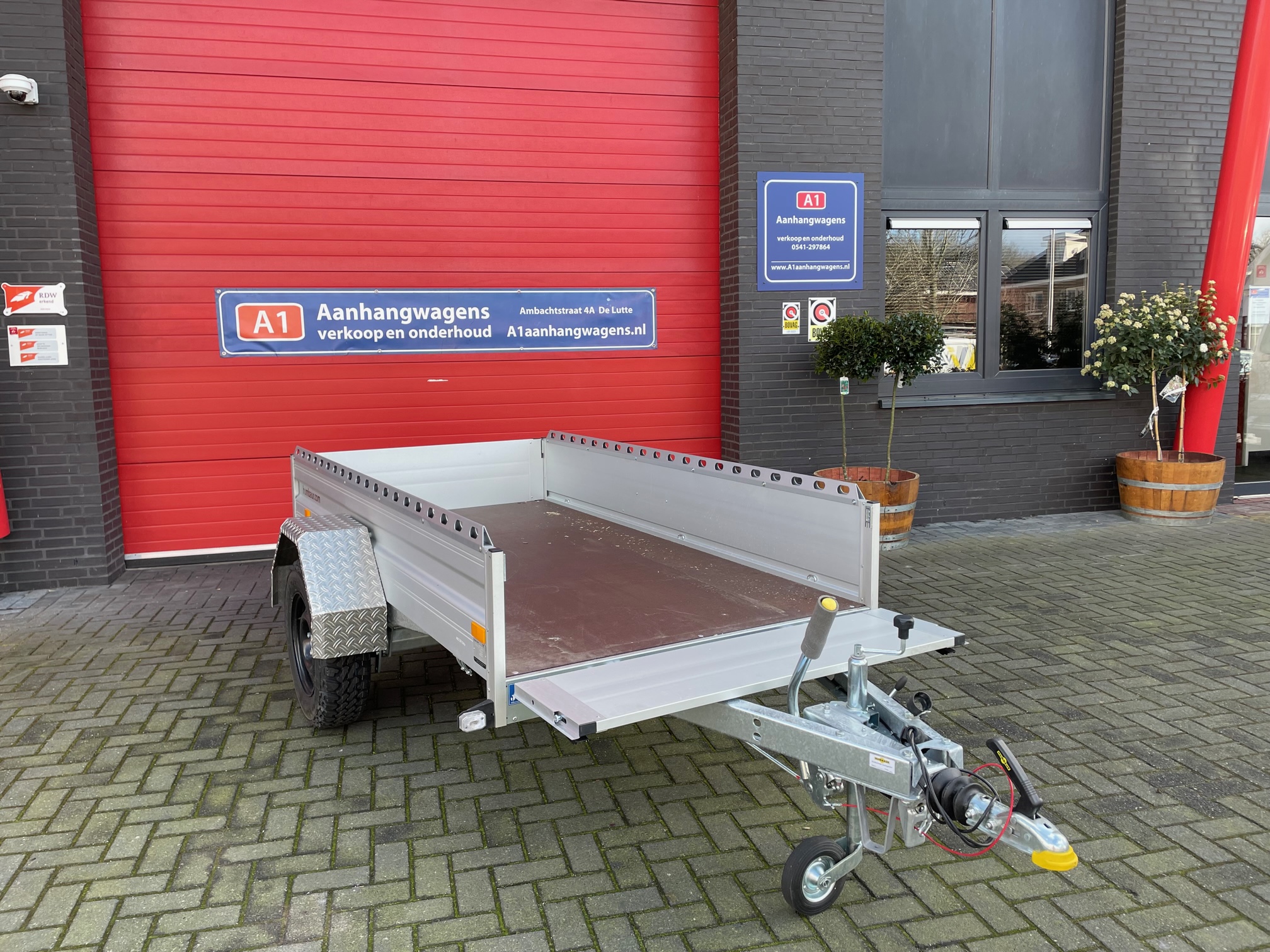 Humbaur HA Offroad enkel-as bakwagen