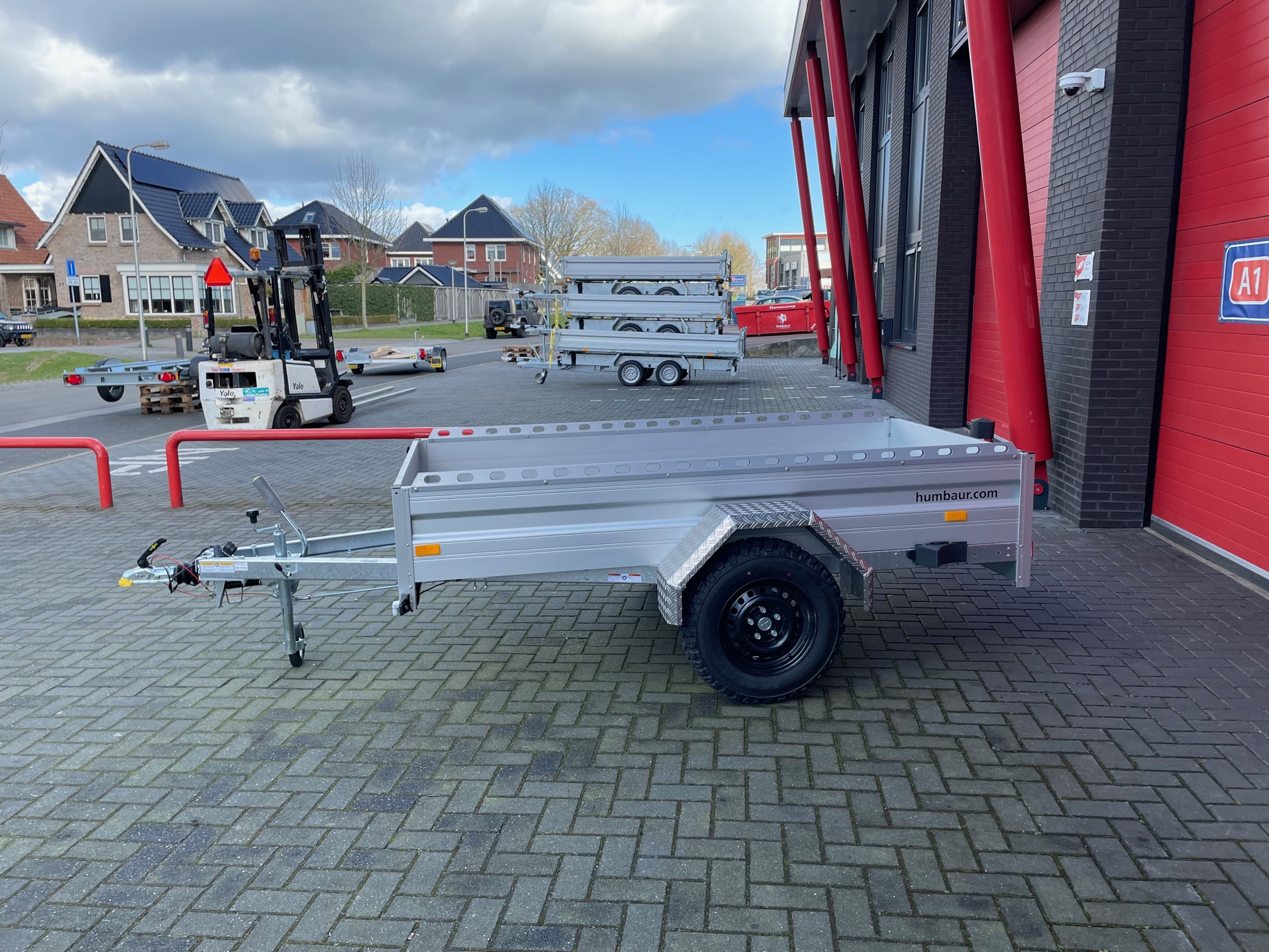 Humbaur HA Offroad enkel-as bakwagen