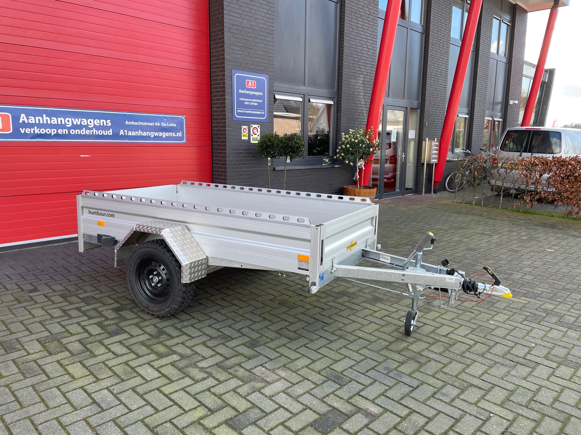 Humbaur HA Offroad enkel-as bakwagen